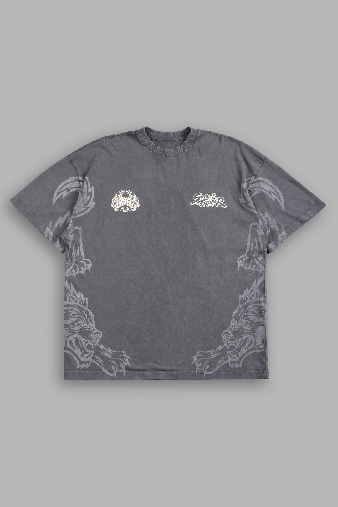 Ascension Premium Oversized Tee In Slate Gray