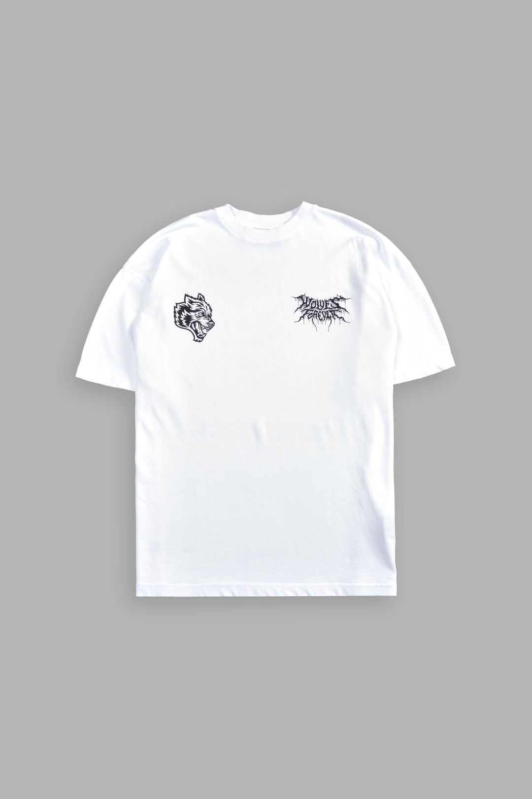 Up Above "Premium" Oversized Tee in White