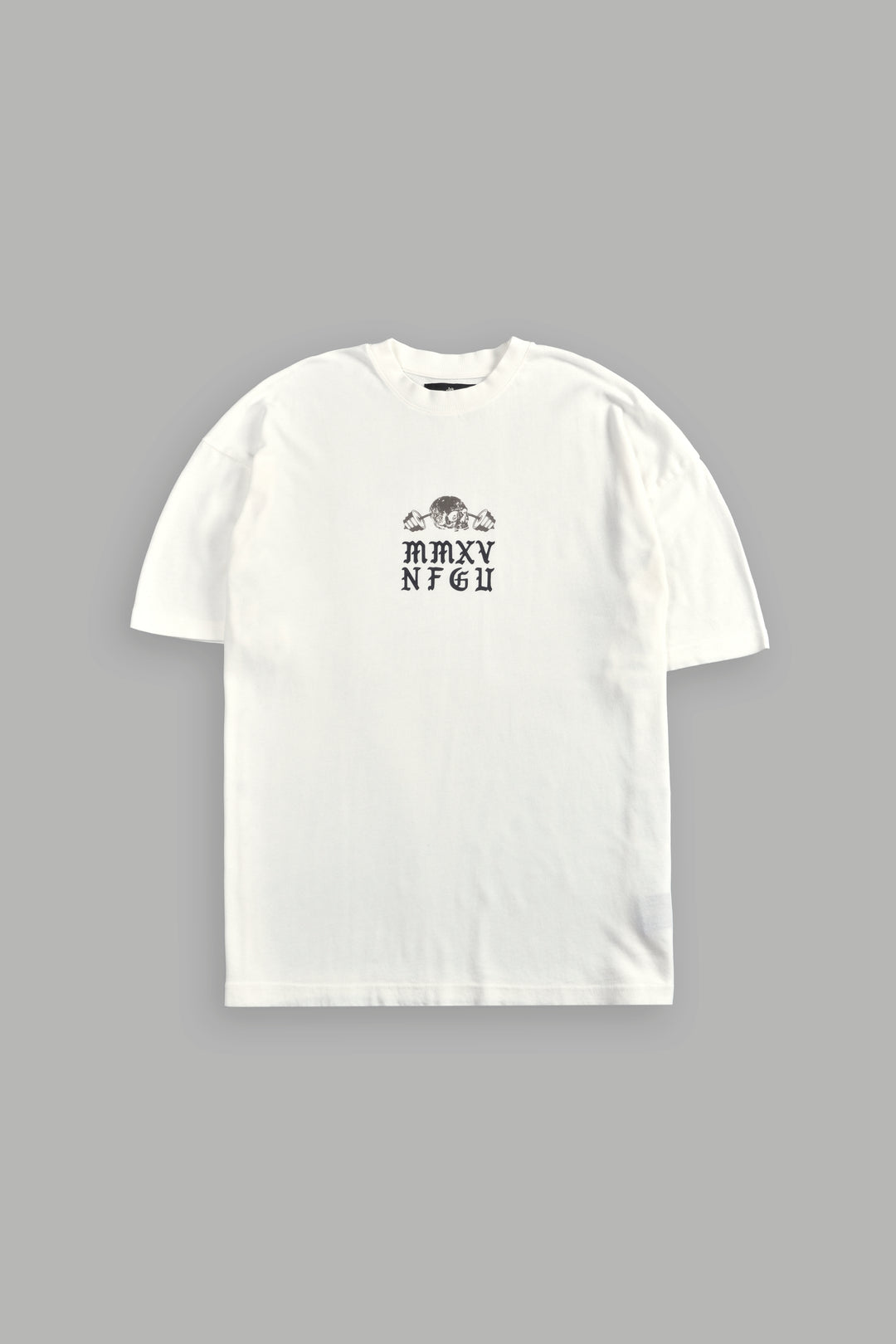 Hollow Virtue "Premium" Oversized Tee in Cream