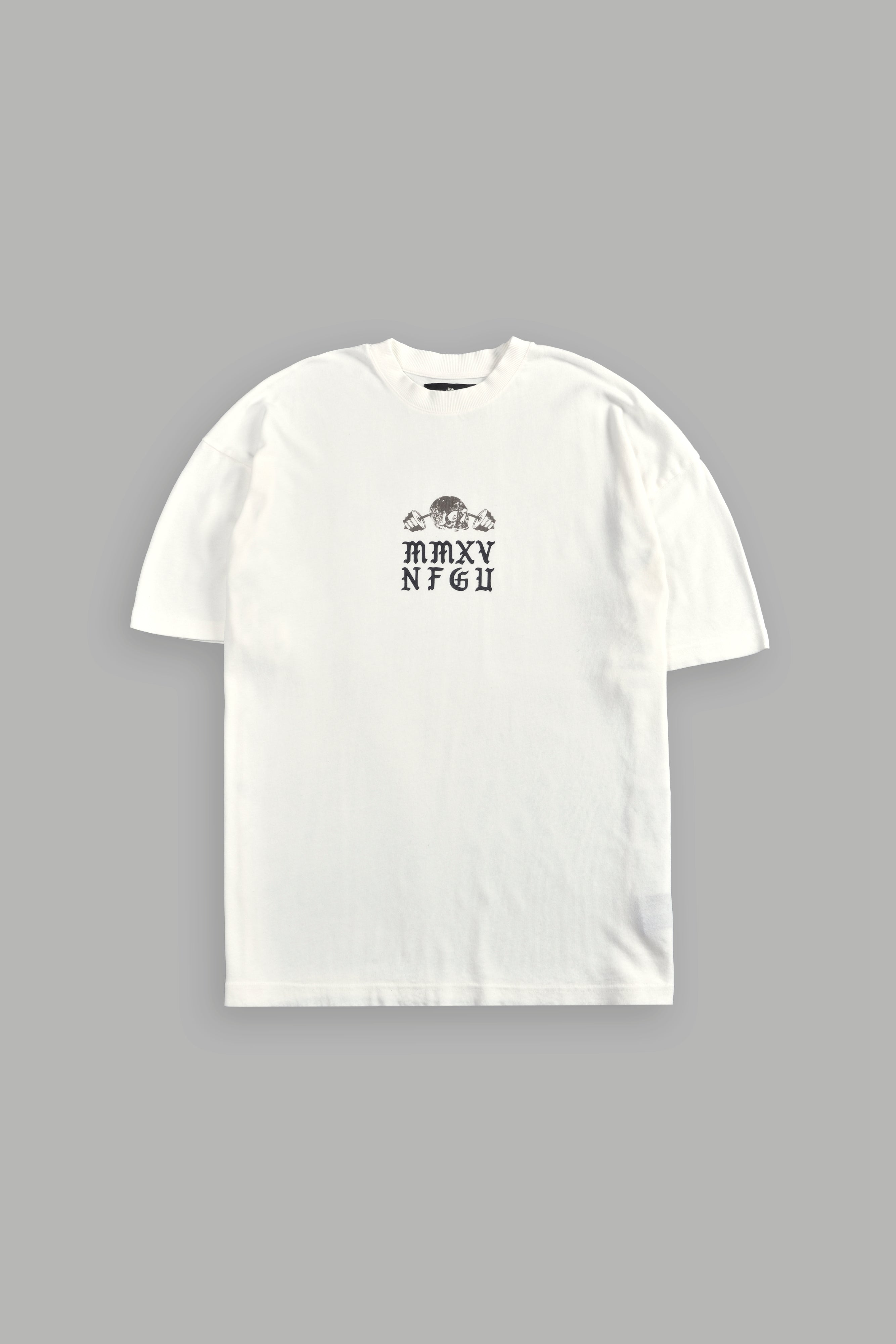 Hollow Virtue "Premium" Oversized Tee in Cream