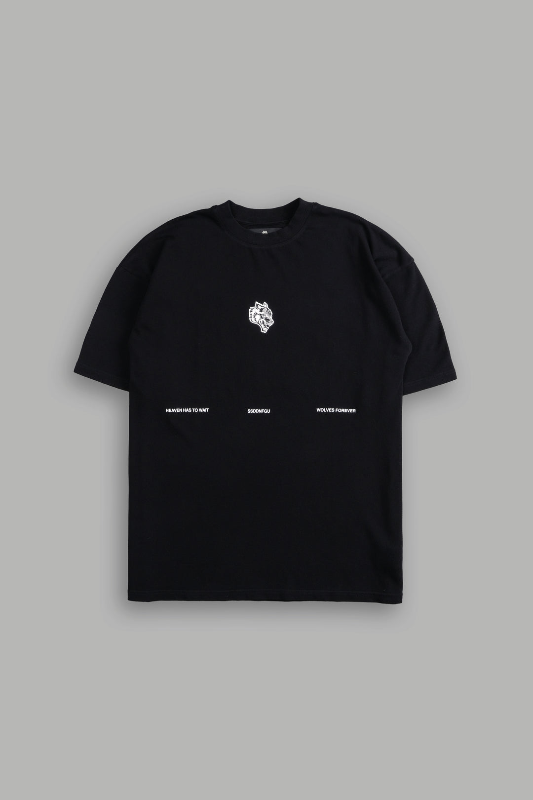 Death Moth Forever "Premium" Oversized Tee in Black