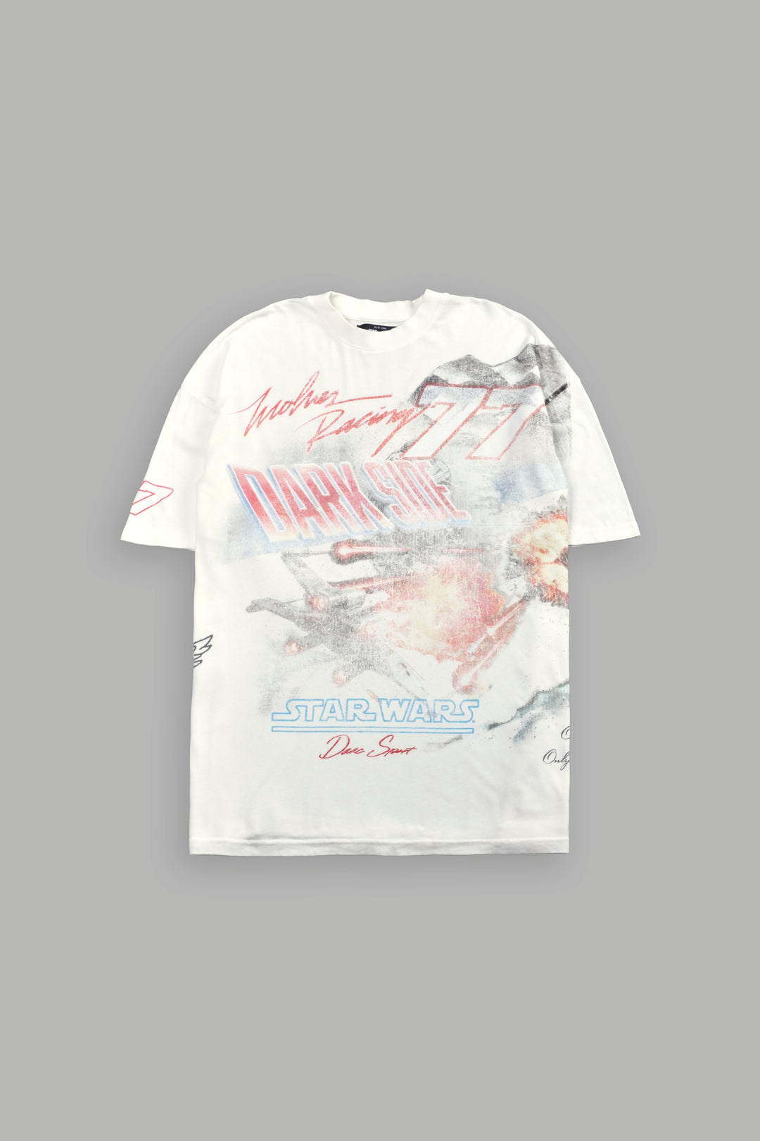 Starfighter Premium Oversized Tee in Cream
