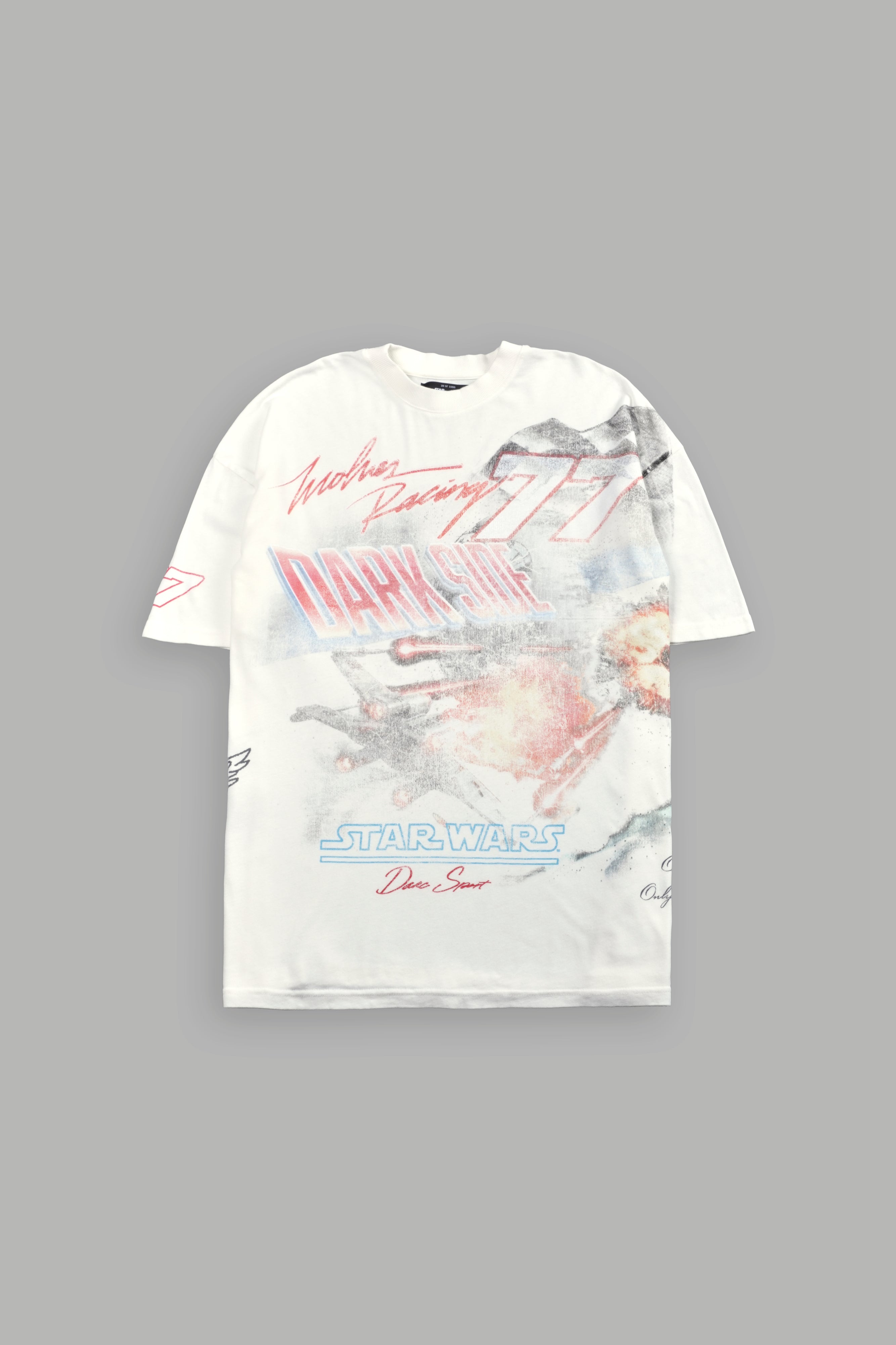 Starfighter Premium Oversized Tee in Cream
