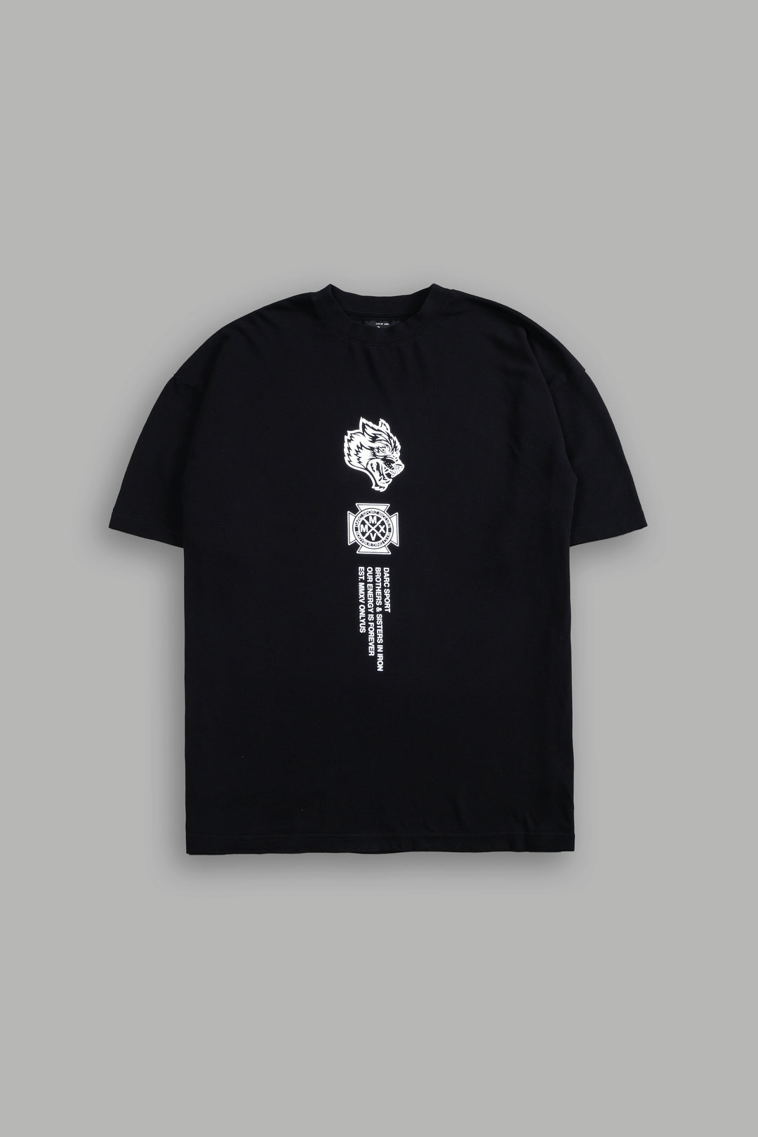 Ashes Of The Dark "Premium" Oversized Tee in Black