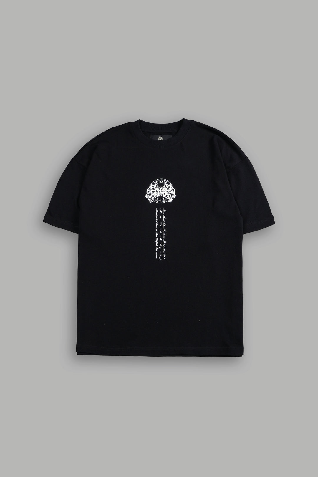 Grim Flash "Premium" Oversized Tee in Black