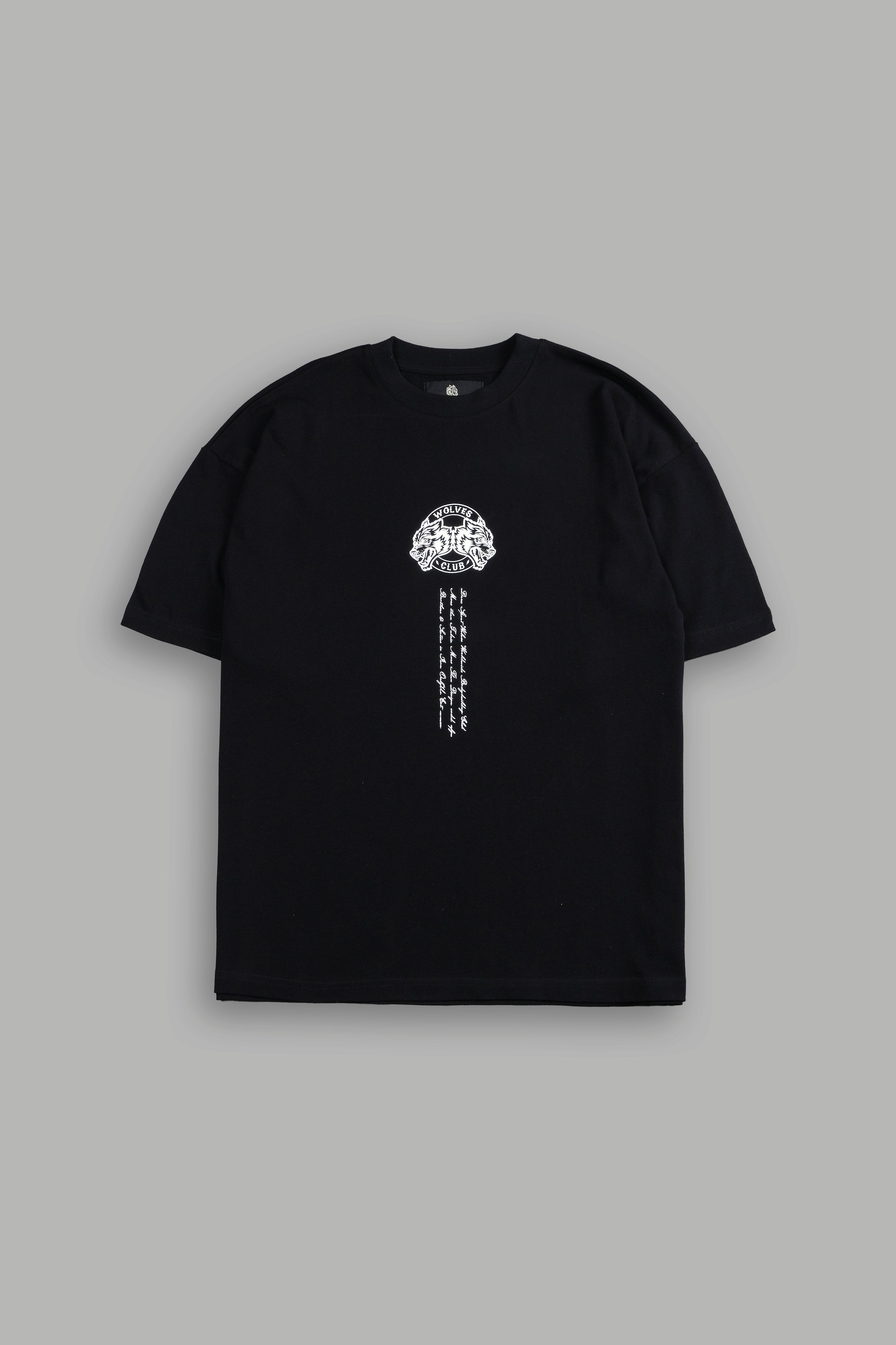 Grim Flash "Premium" Oversized Tee in Black