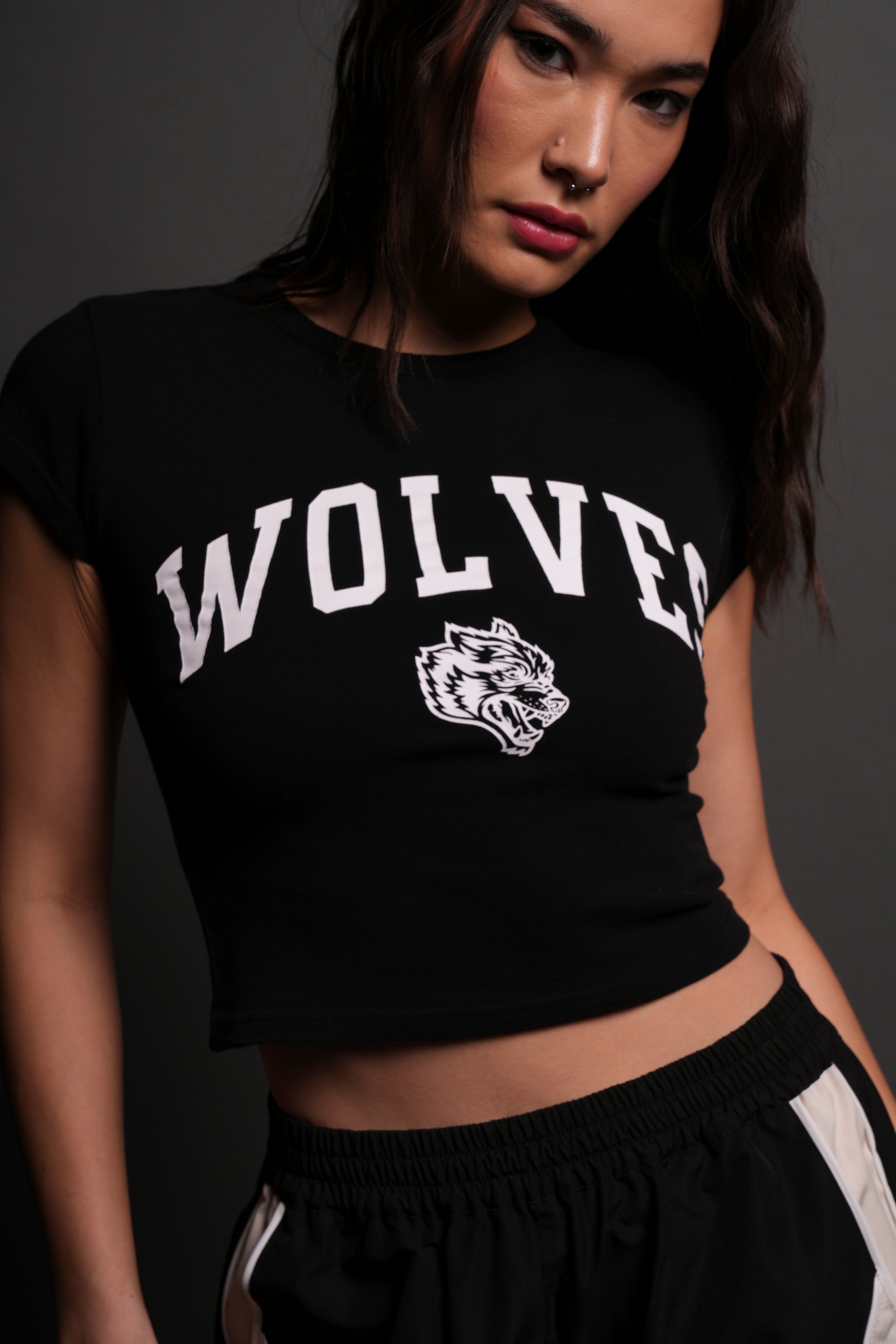 Loyalty "Baby" Tee in Black
