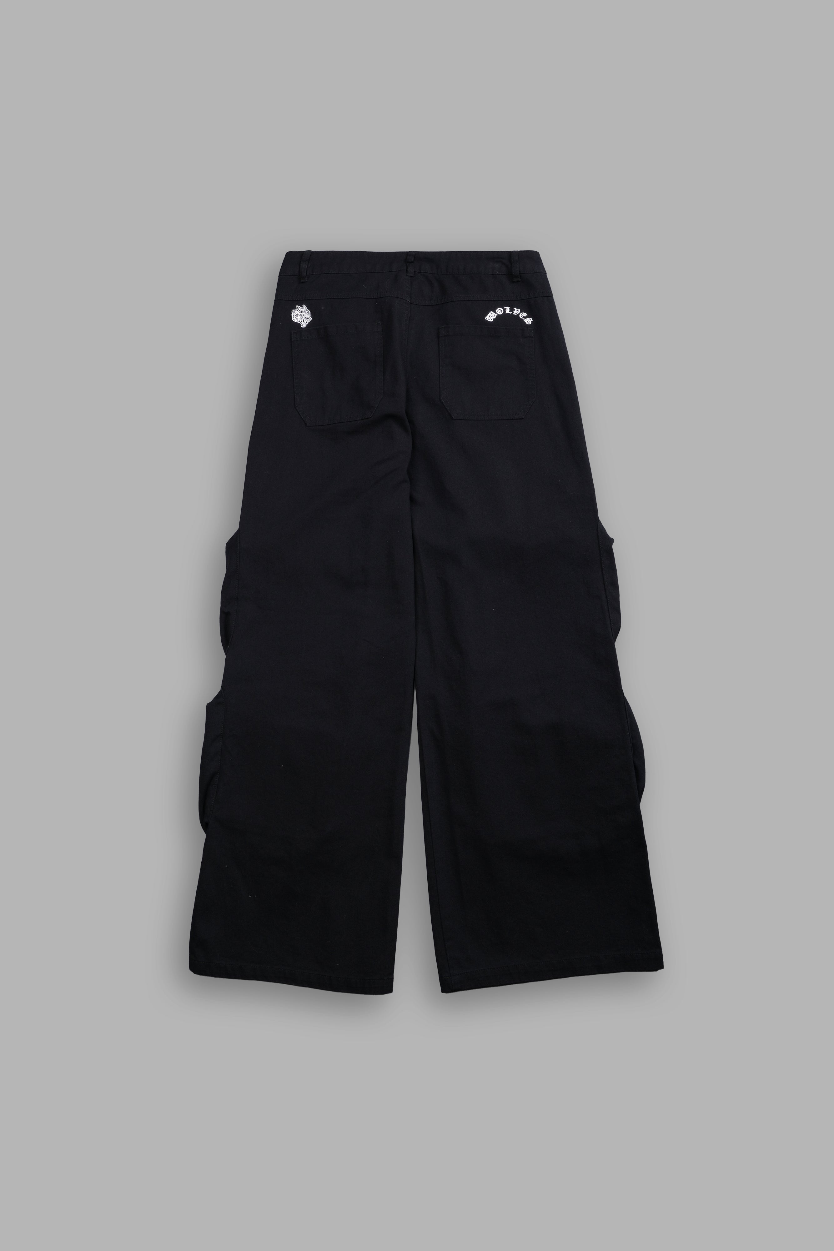 Chopper Lex Cargo Pants in Black