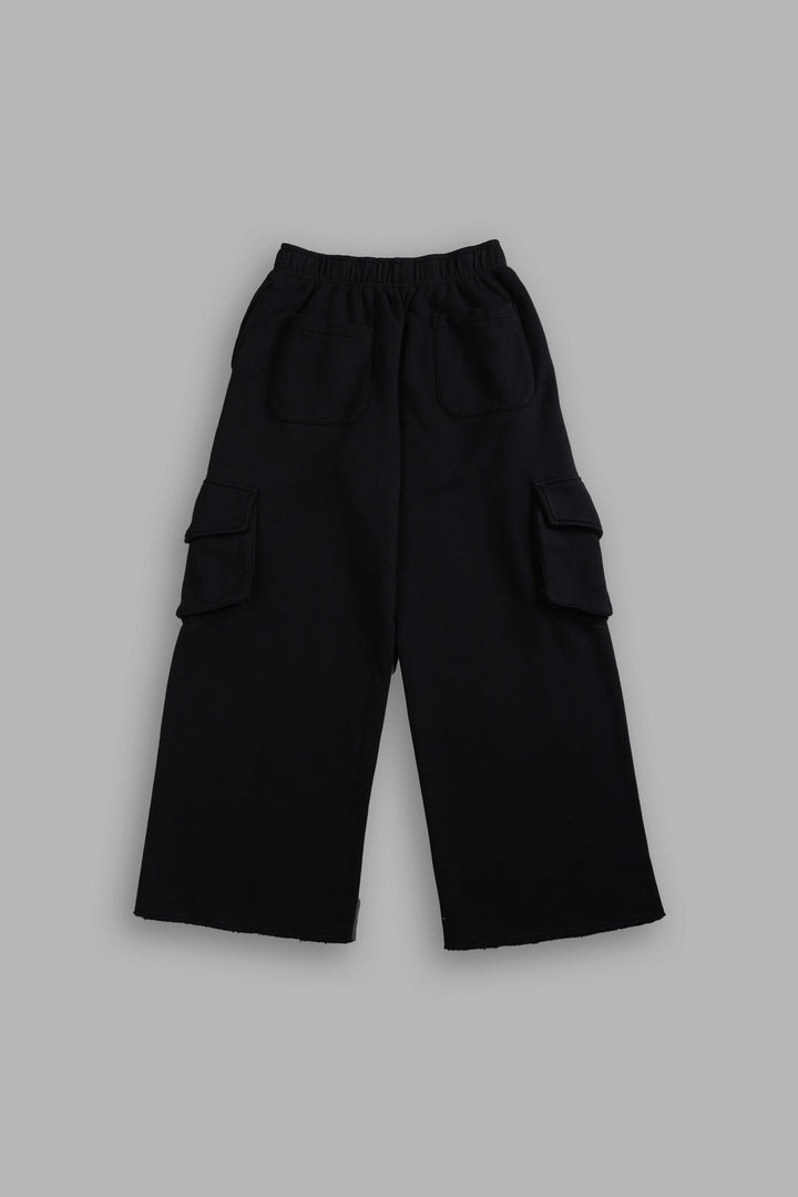 SSDDNFGU FRVR Durst Cargo Sweats in Black