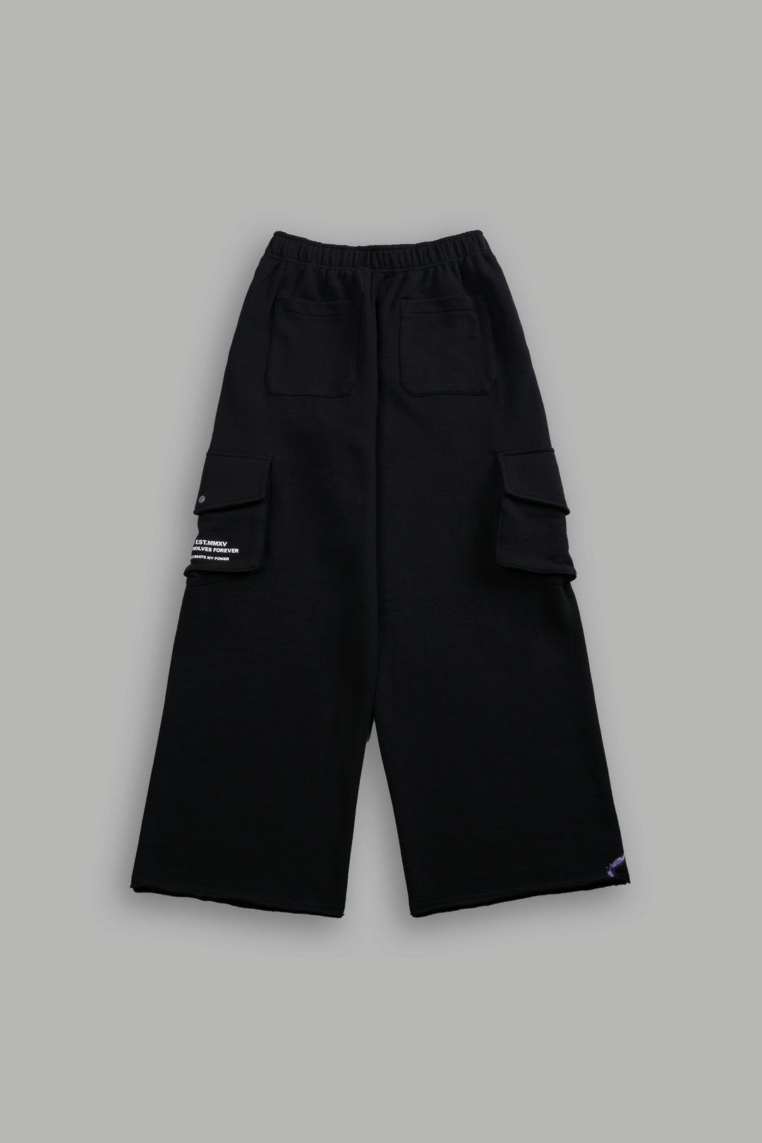 Ride The Lightning Durst Cargo Sweats in Black