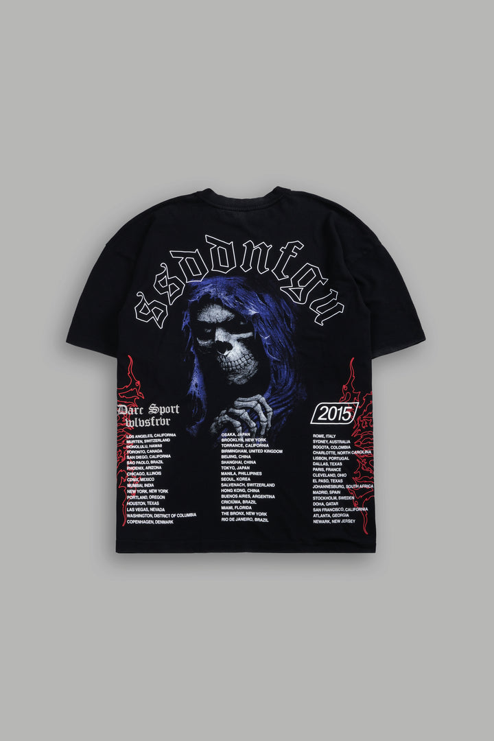 Reaper Tour Premium Oversized Tee in Black