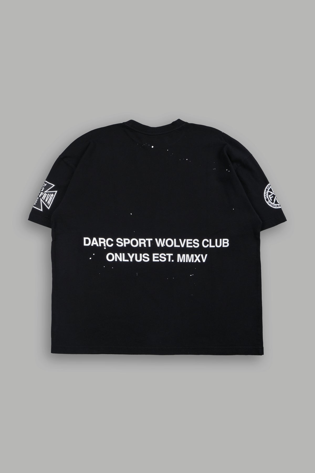 Club Core Premium Oversized Tee In Black