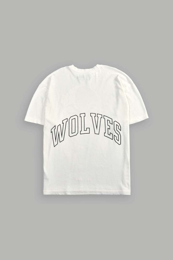 Enraged "Premium" Oversized Tee in Cream