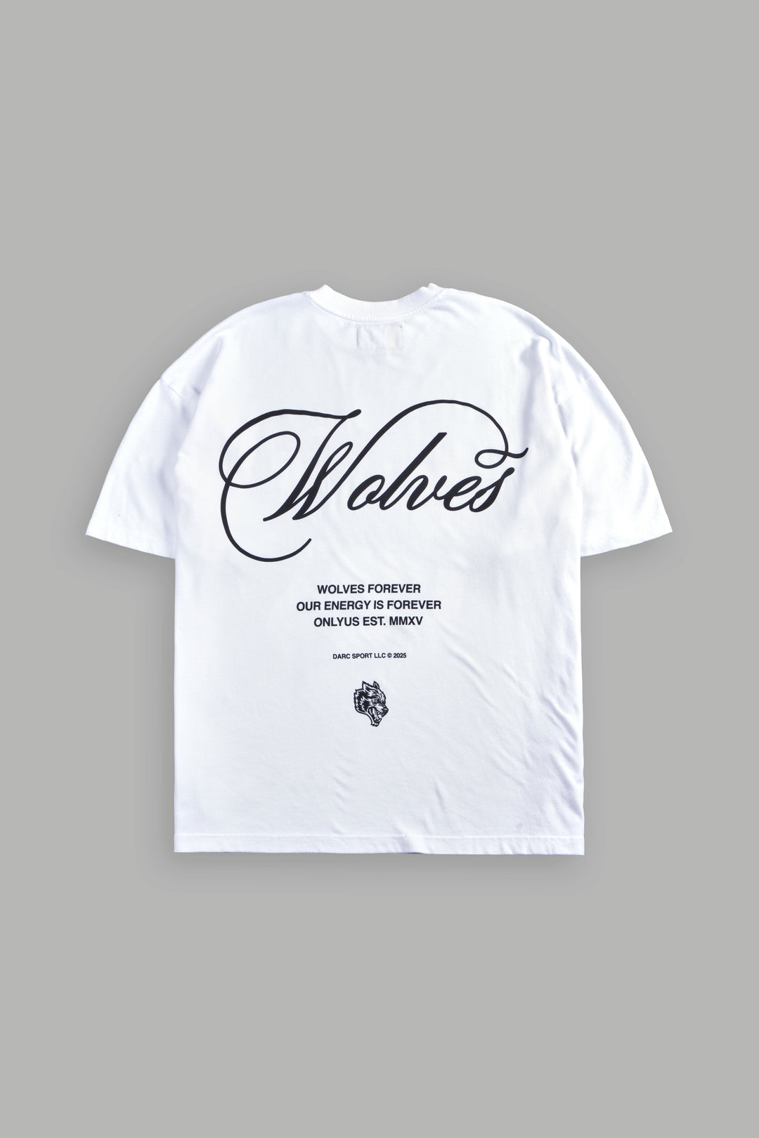 (1 Of 500) Feral "Premium" Oversized Tee in White