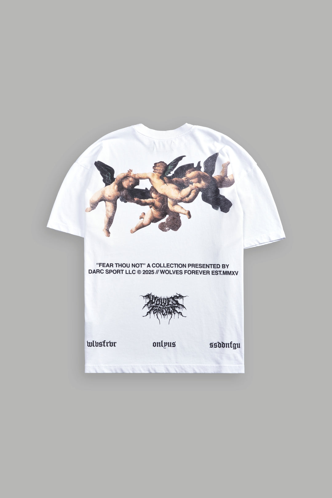 Up Above "Premium" Oversized Tee in White