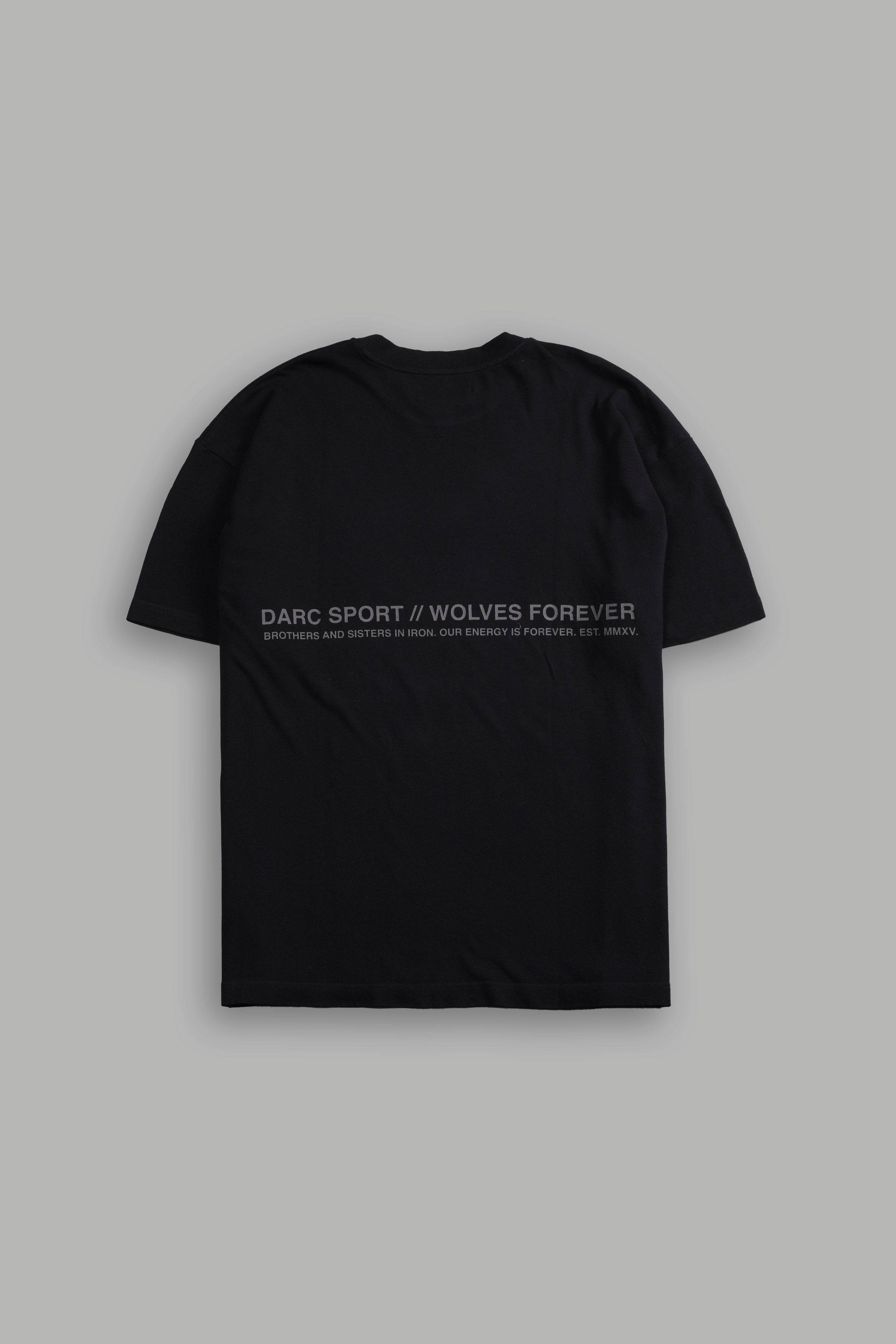 Pyramid Wolves "Premium" Oversized Tee in Black