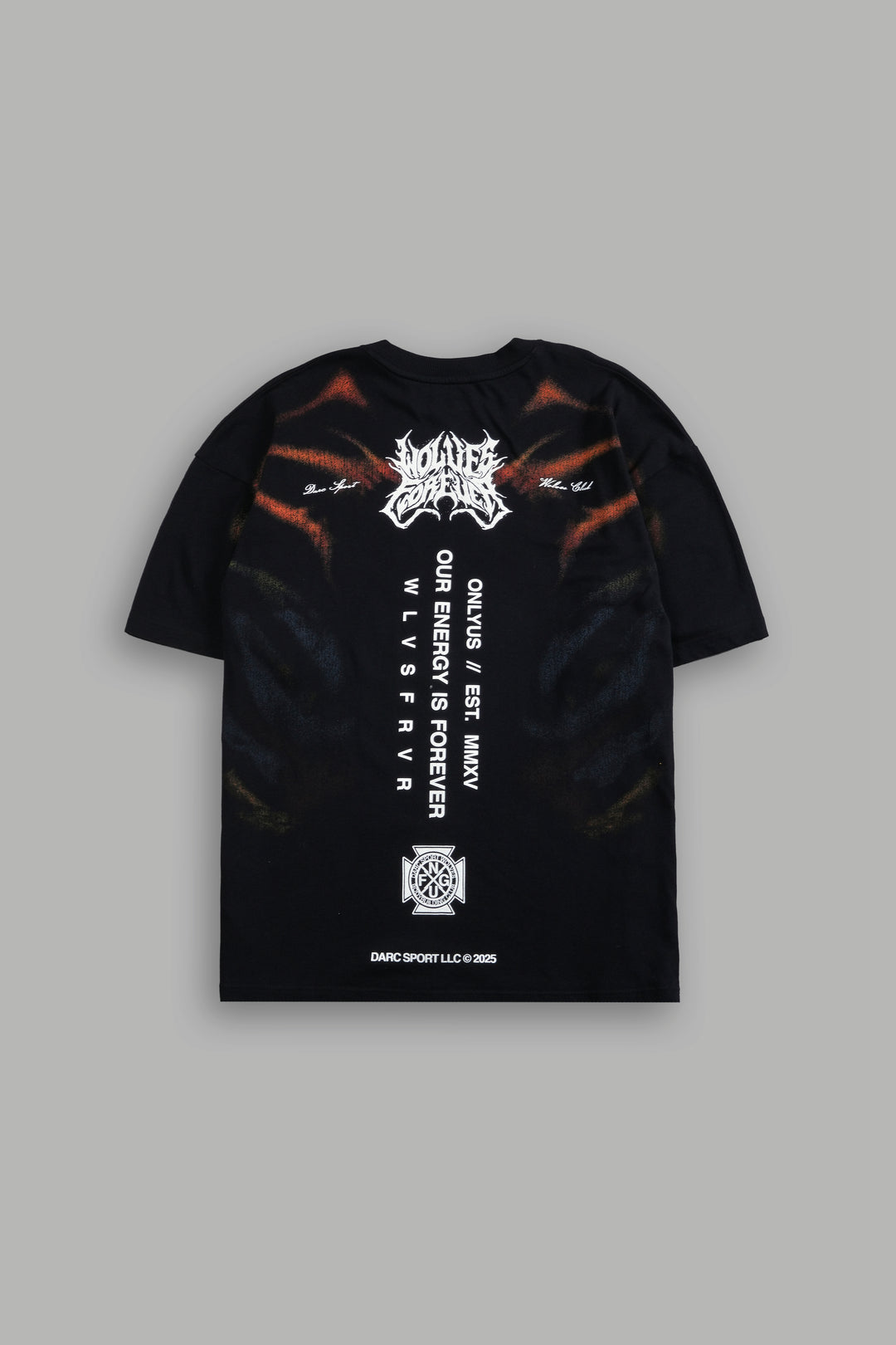 Fire Blade "Premium" Oversized Tee in Black