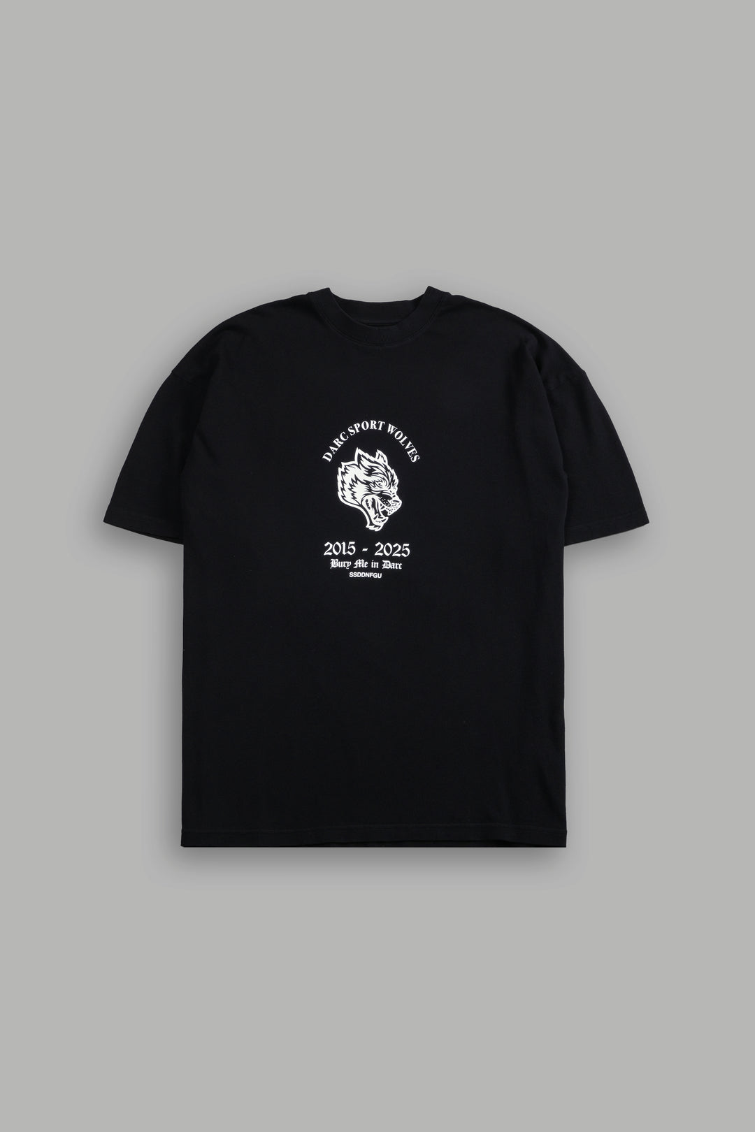 Wolf Blood "Premium" Oversized Tee in Black