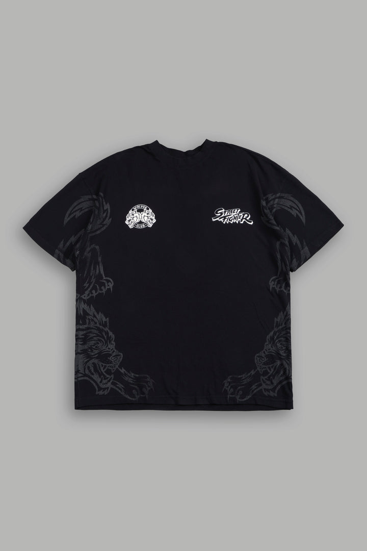 Ascension Premium Oversized Tee In Black