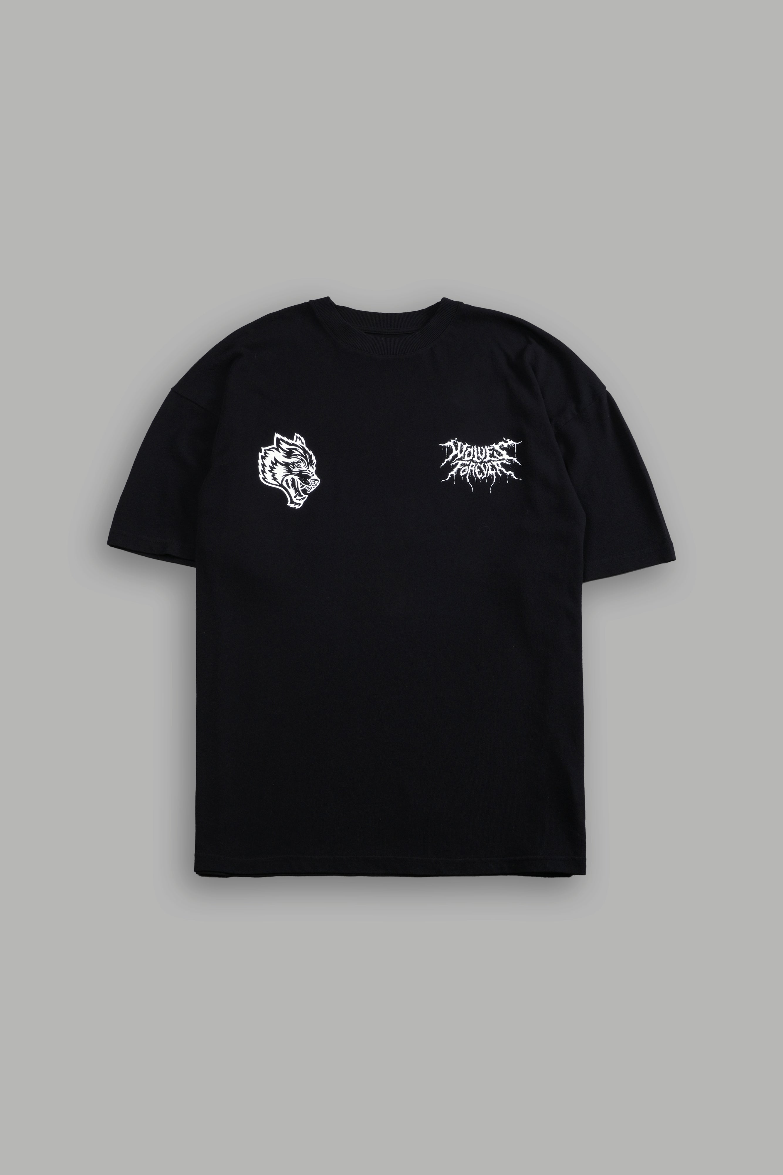 Up Above "Premium" Oversized Tee in Black