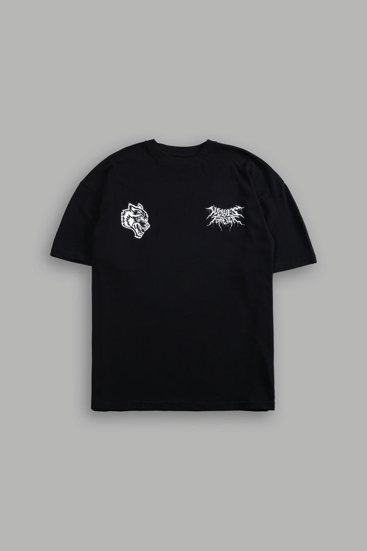 Up Above "Premium" Oversized Tee in Black
