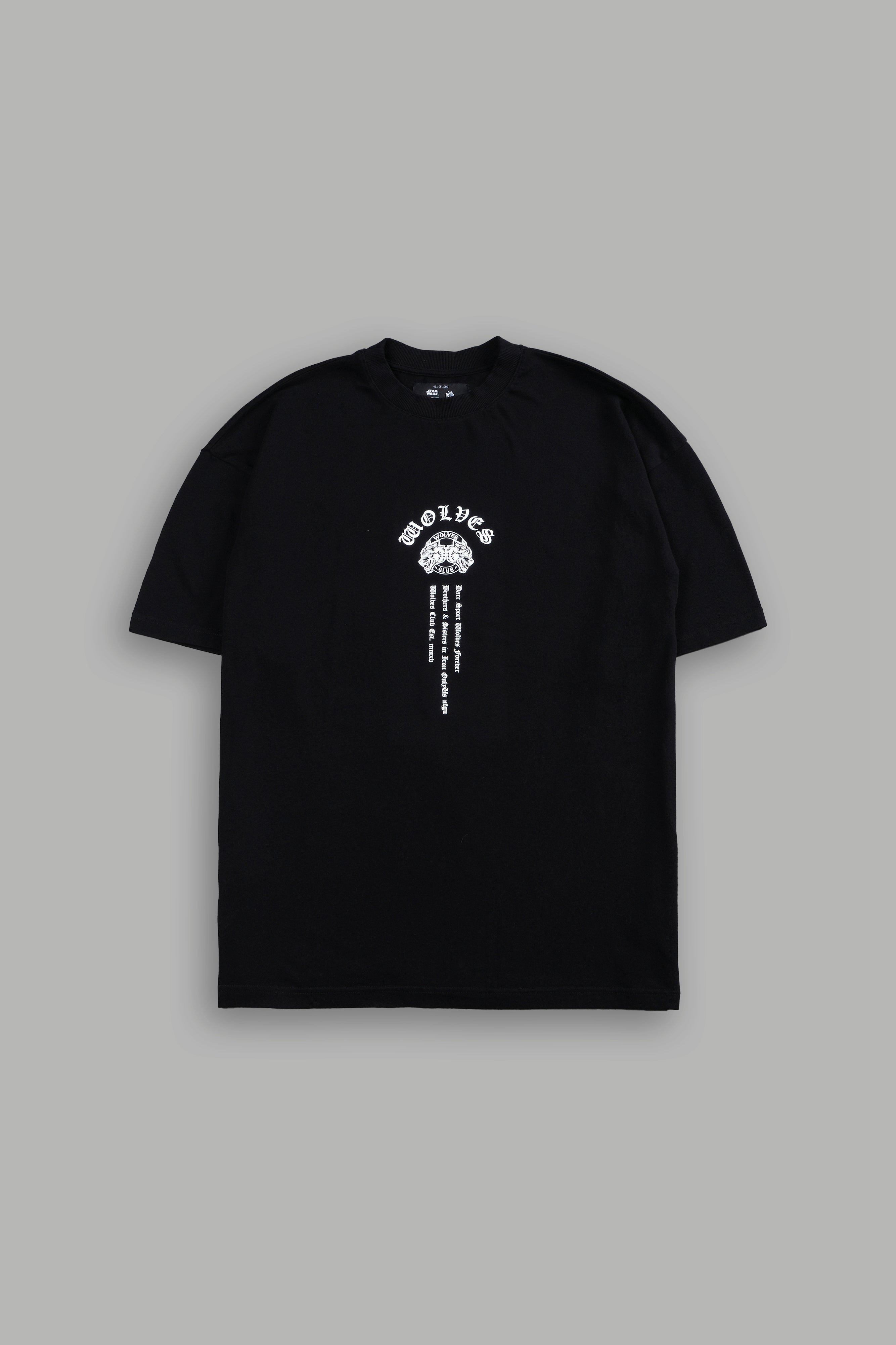 The Hunter "Premium" Oversized Tee in Black