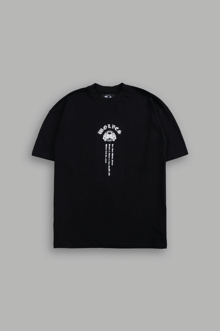 The Hunter "Premium" Oversized Tee in Black