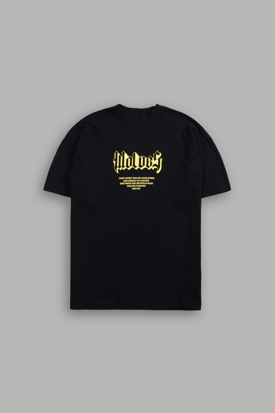 Never Back Down "Pump Cover" Tee in Black