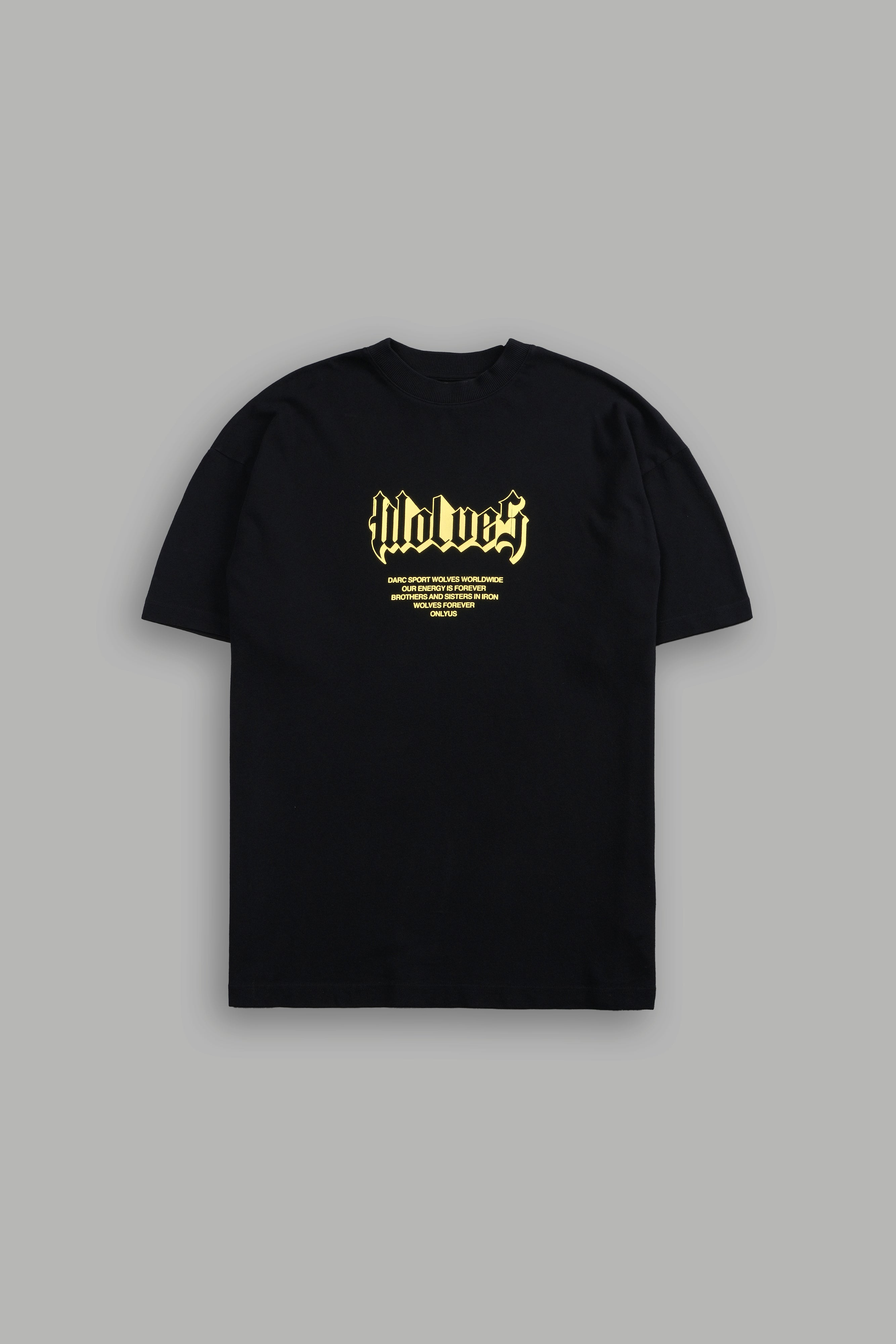 Never Back Down "Pump Cover" Tee in Black