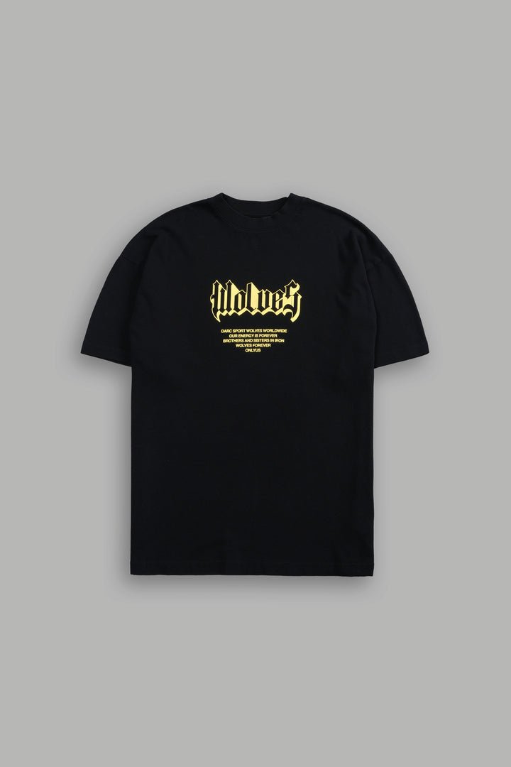 Never Back Down "Pump Cover" Tee in Black