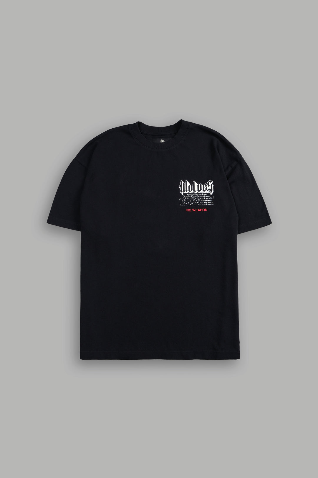 Create "Premium" Oversized Tee in Black