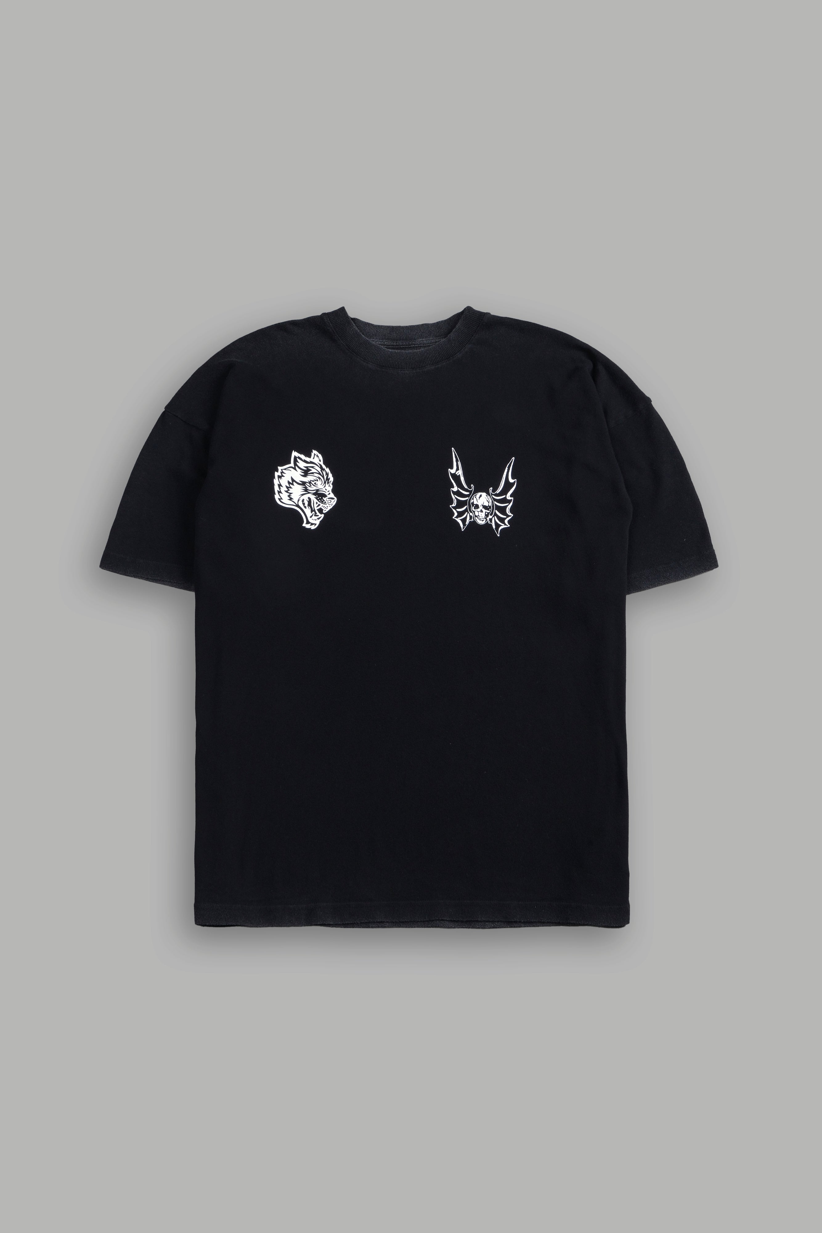Darc Coffin "Premium" Oversized Tee in Black