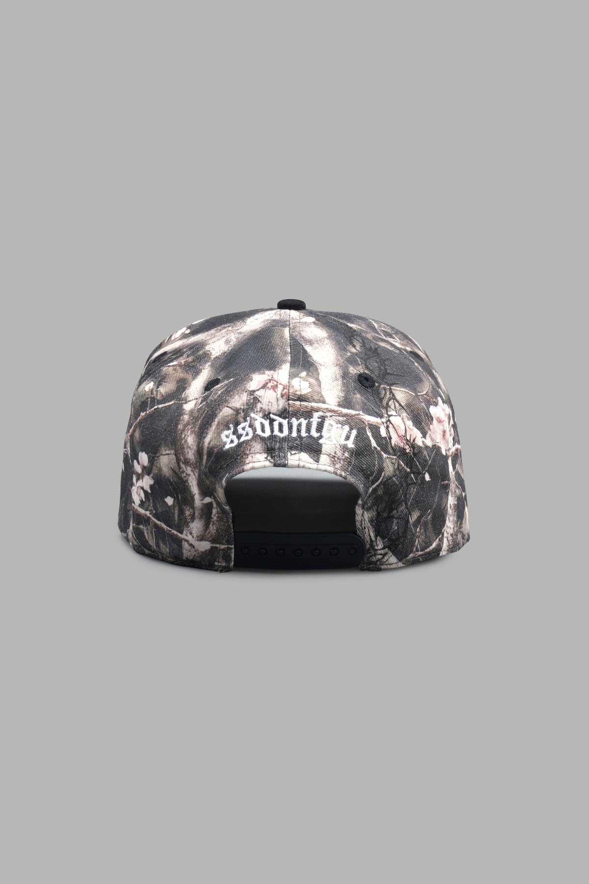Wolf Head Forever A Frame Snapback In Shadow Blossom/Black