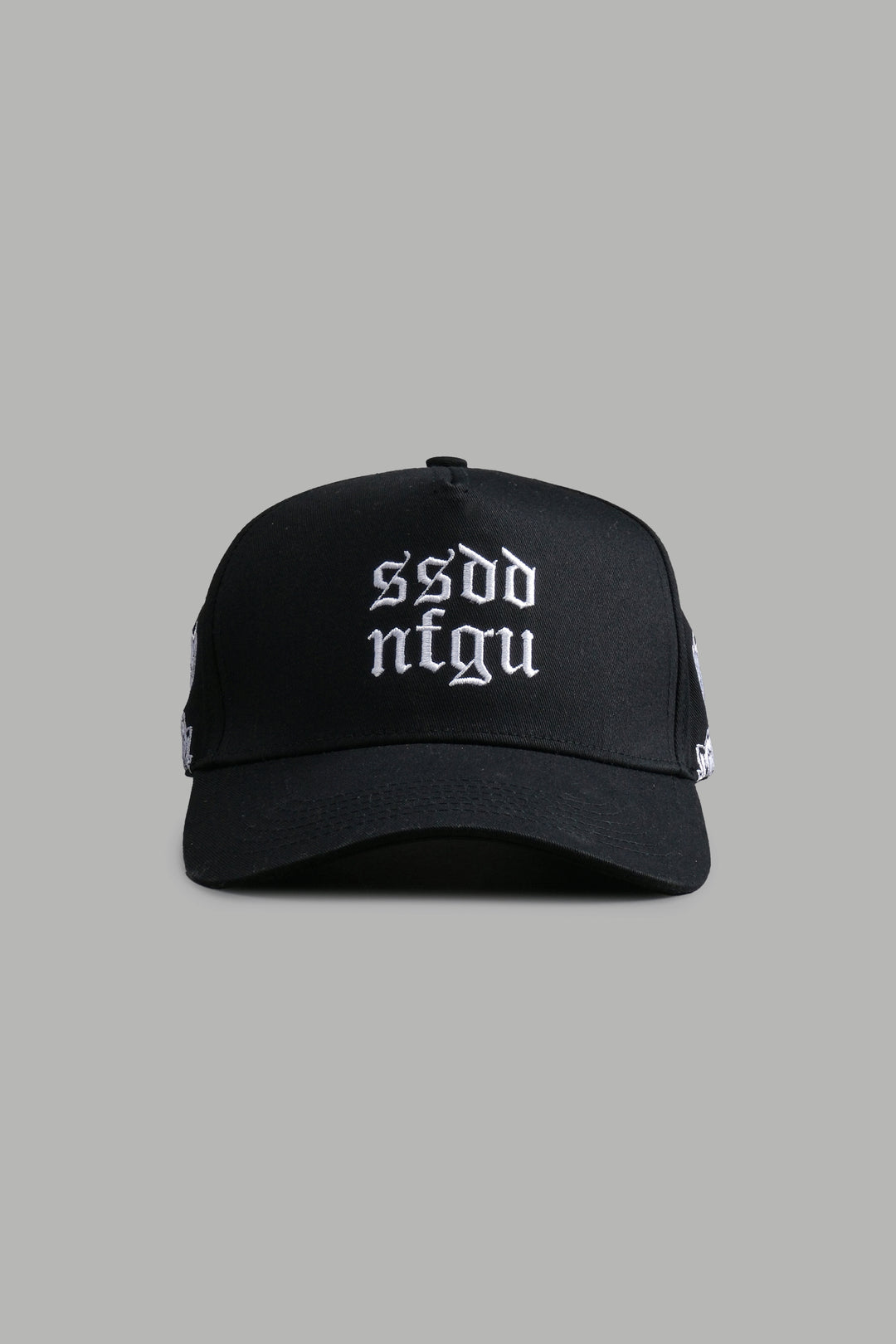 Surrounded by Wolves 5 Panel Hat in Black