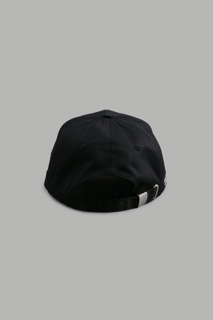 Blood & Iron 5 Panel Hat in Black