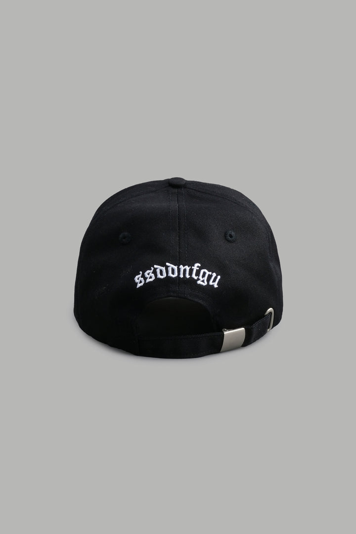 La Cherub Dad Hat (V2) in Black