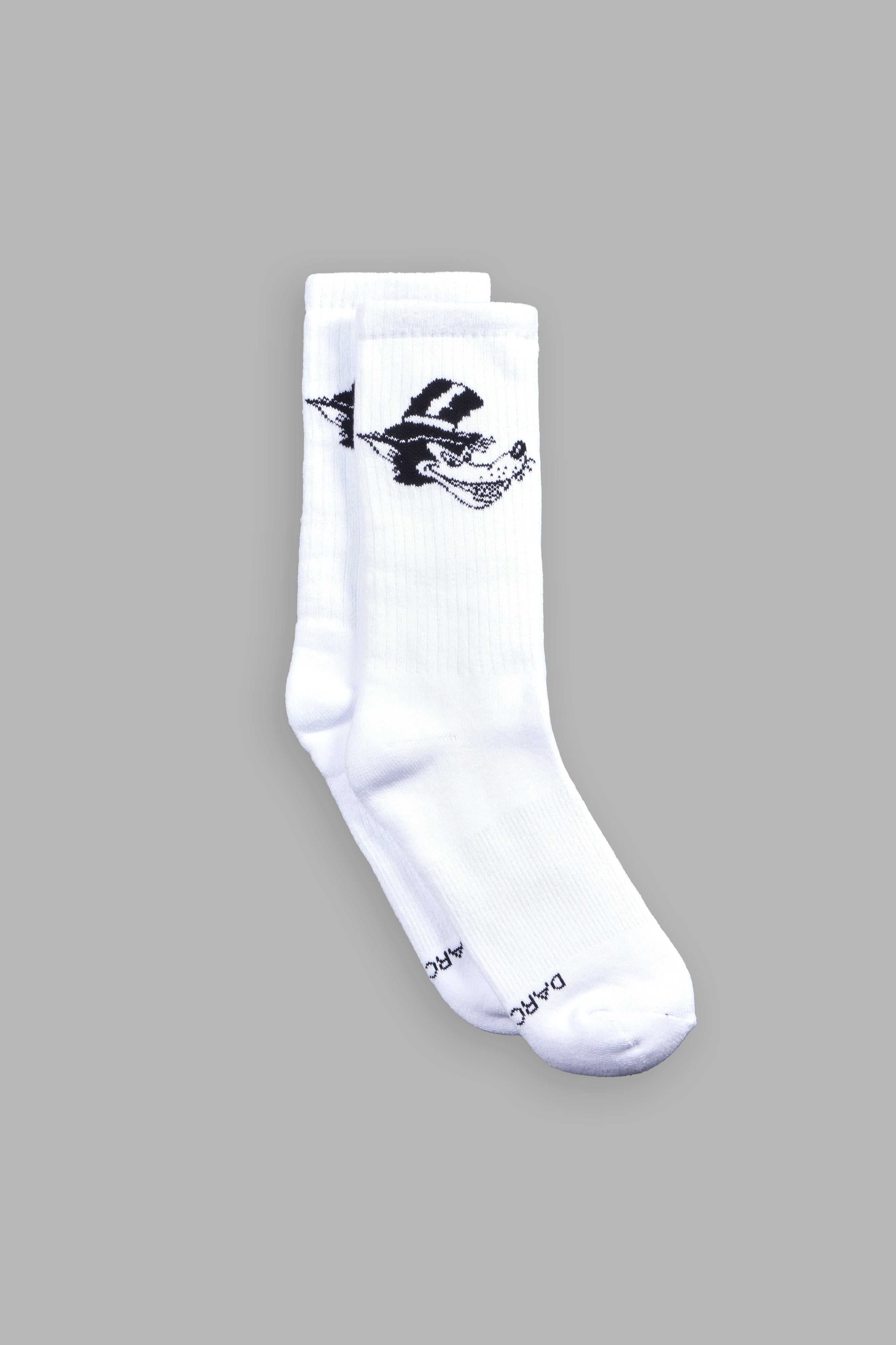 Big Bad Wolf Classic Socks in White