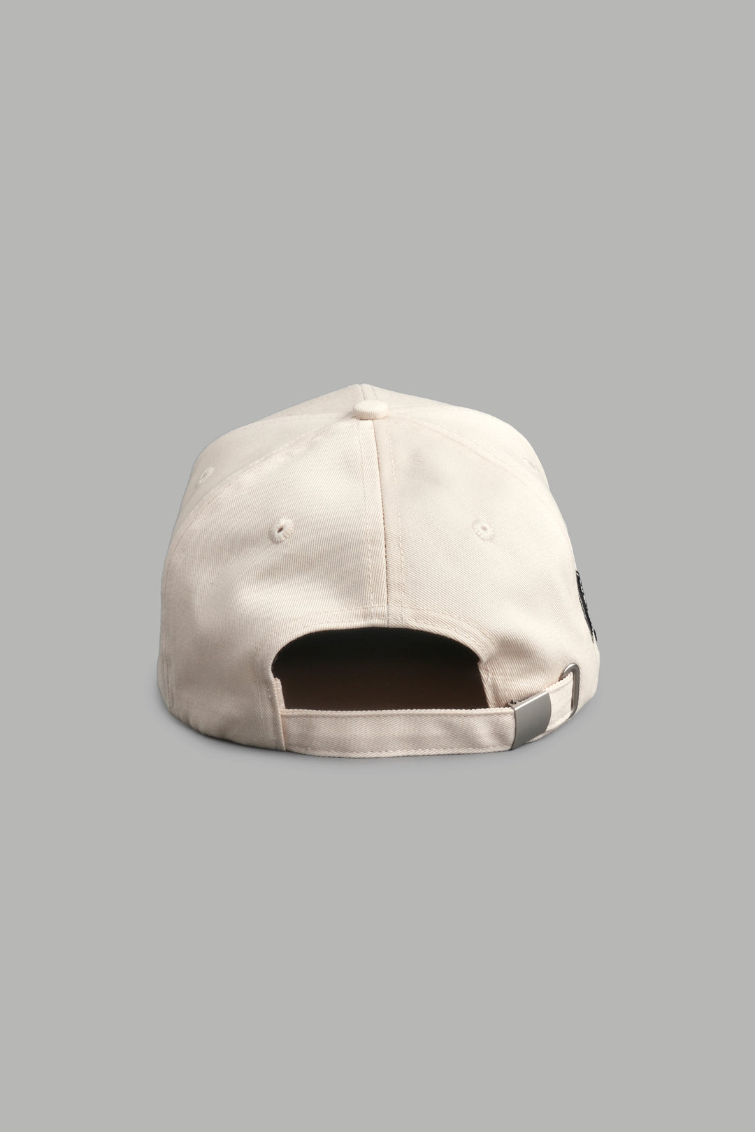 Sheer Loyalty 5 Panel Hat in Cream/Black