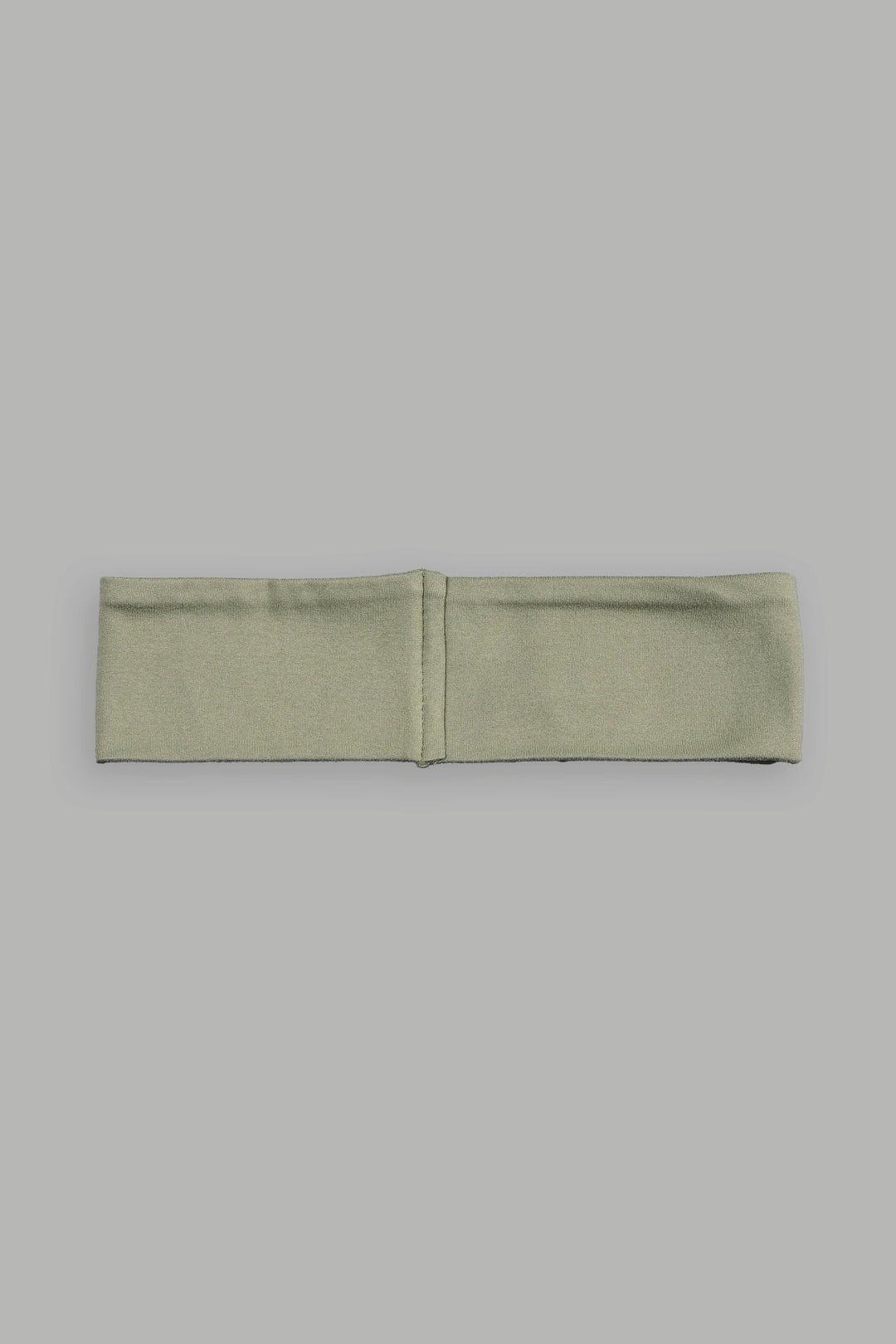 Wolf Head Wide Headband In Cactus Gray