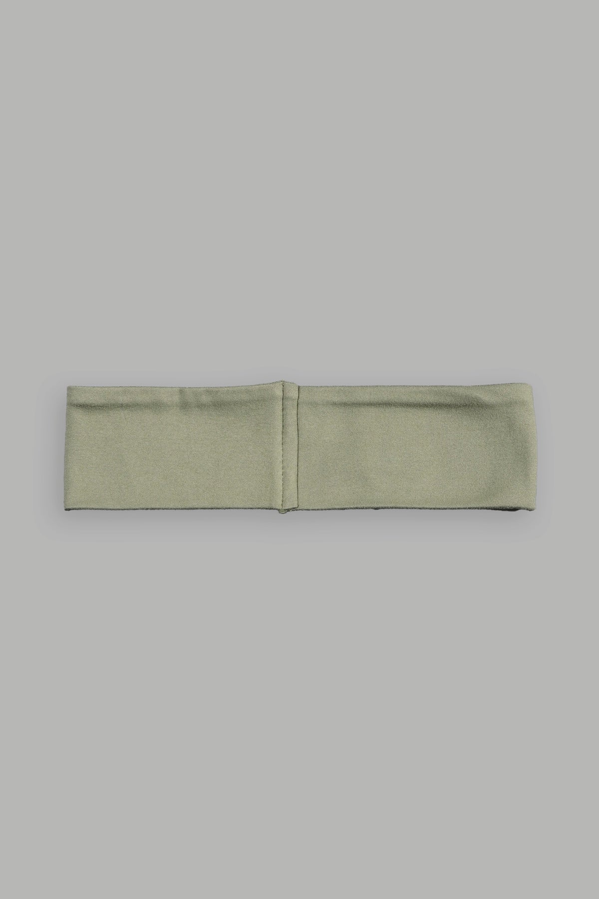 Wolf Head Wide Headband In Cactus Gray