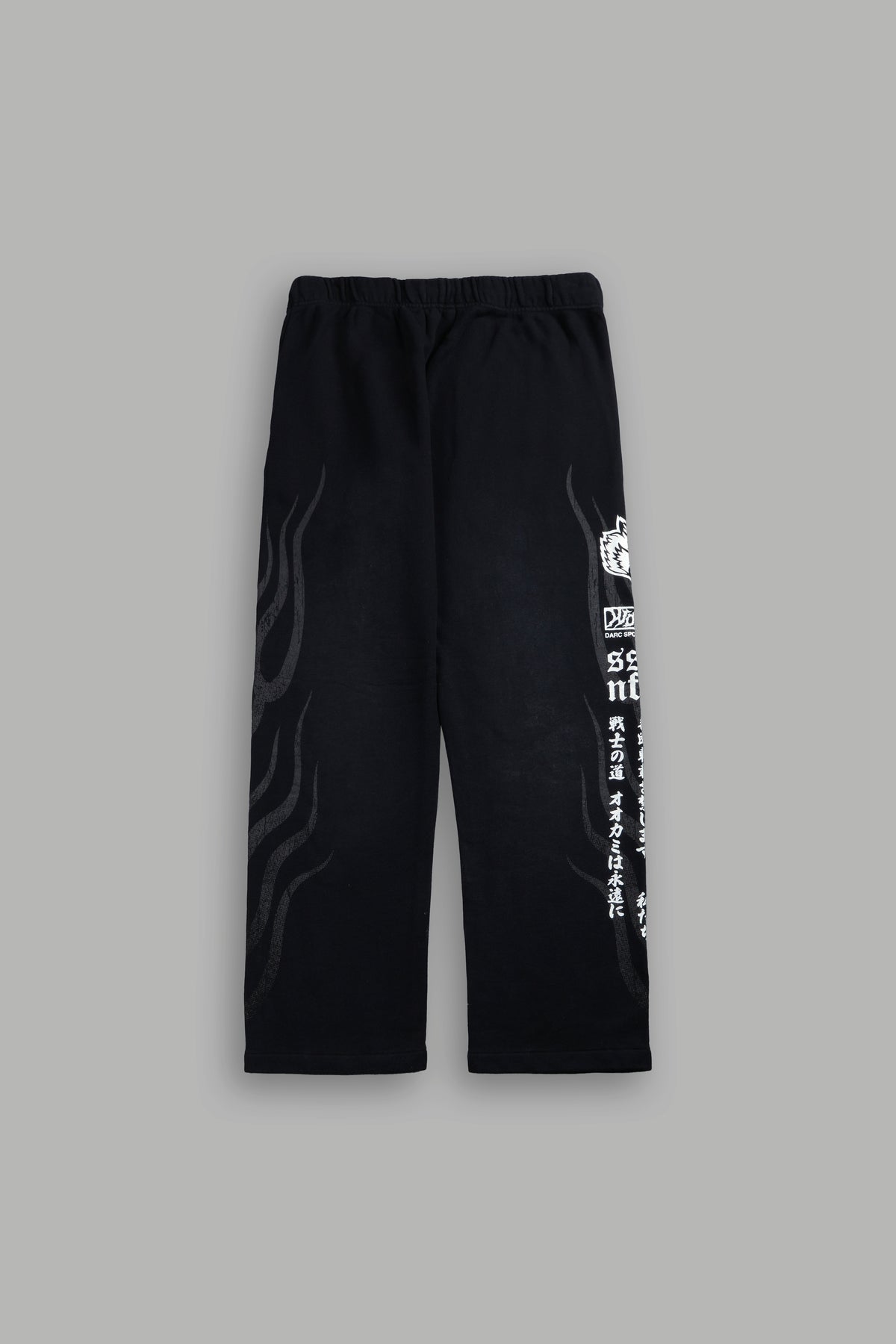 Warrior's Inferno Bigelow Sweat Pants in Black Sun Fade