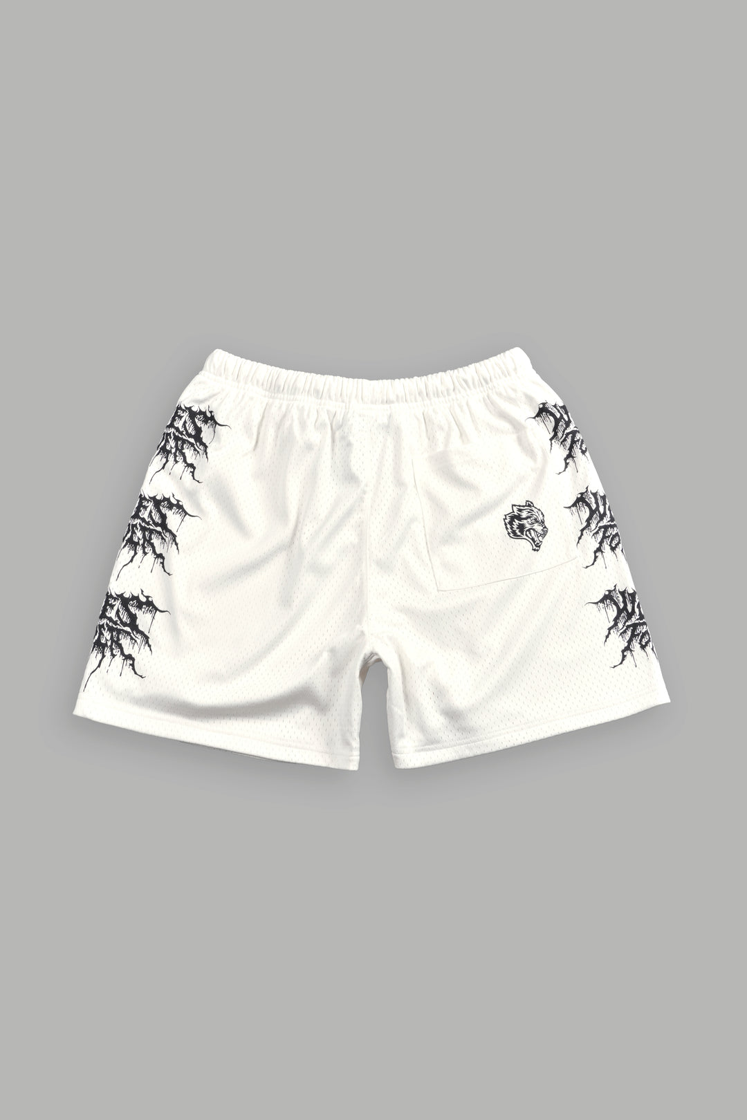 Shadow Mesh Shorts in Cream