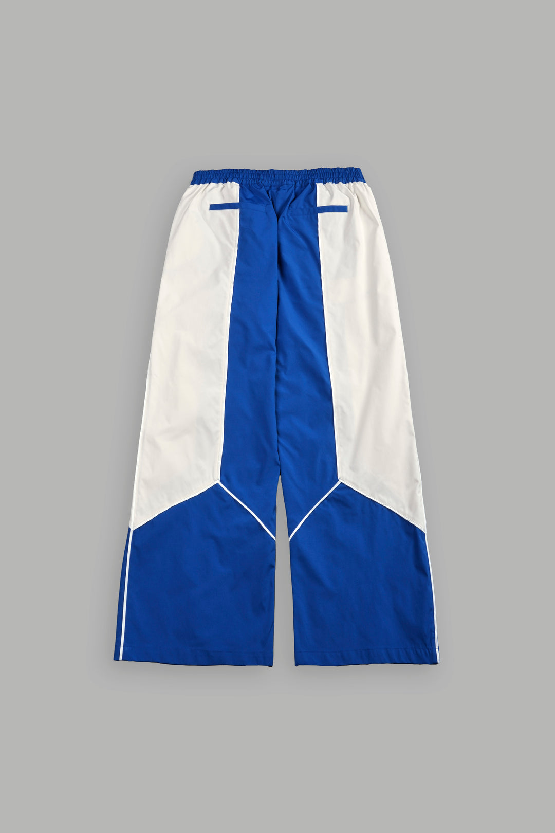 Dual Men's Quinn Track Pants in Darc Cobalt/Cream