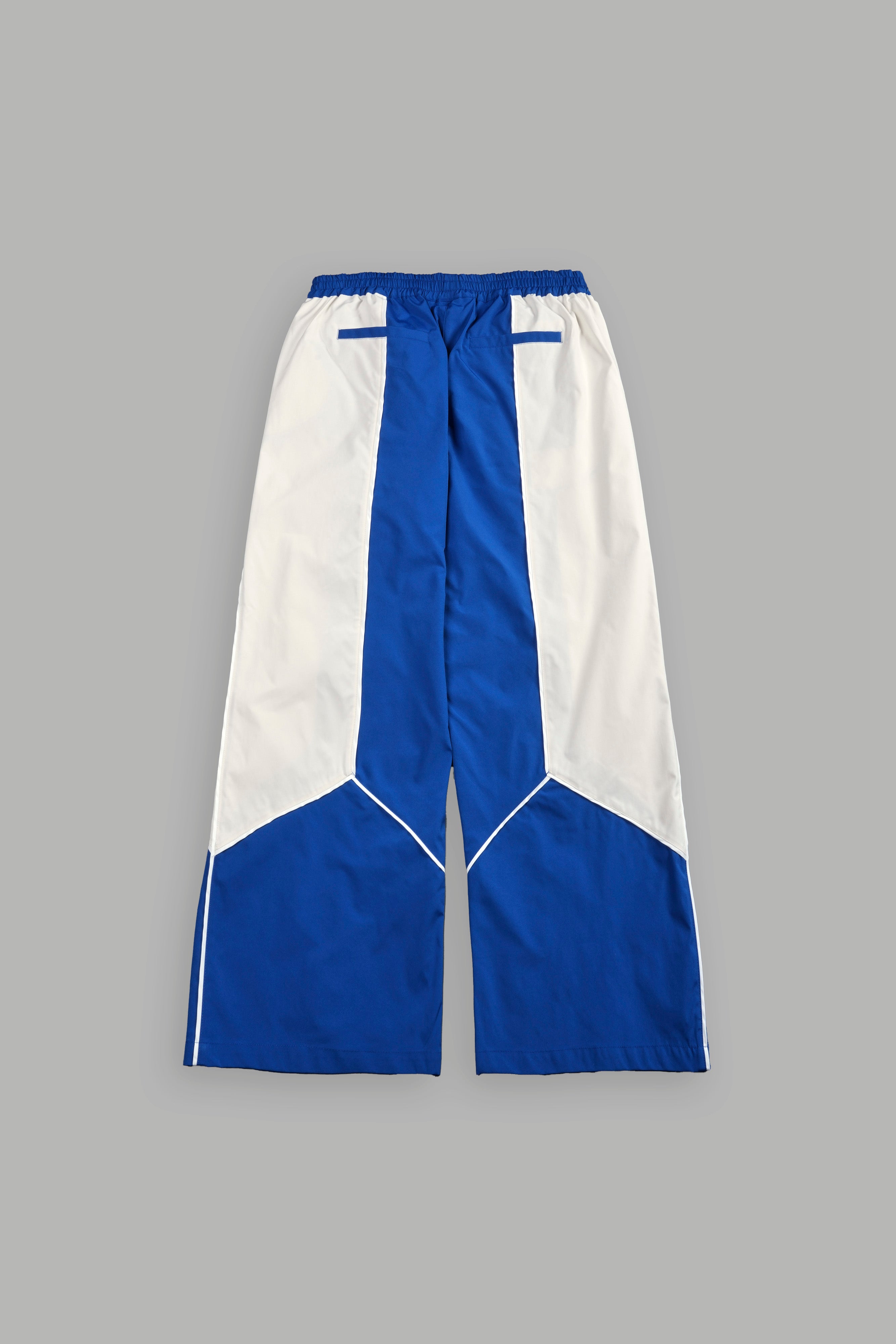 Dual Men's Quinn Track Pants in Darc Cobalt/Cream