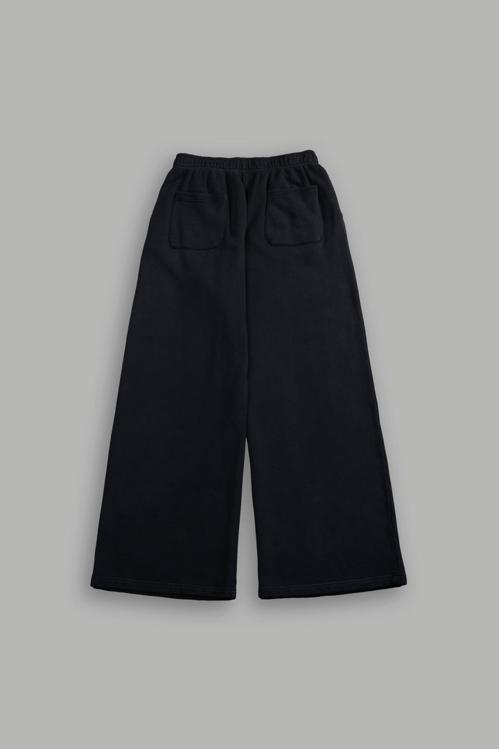 Bury Me in Darc Chopper Lennox Sweat Pants in Black Sun Wash