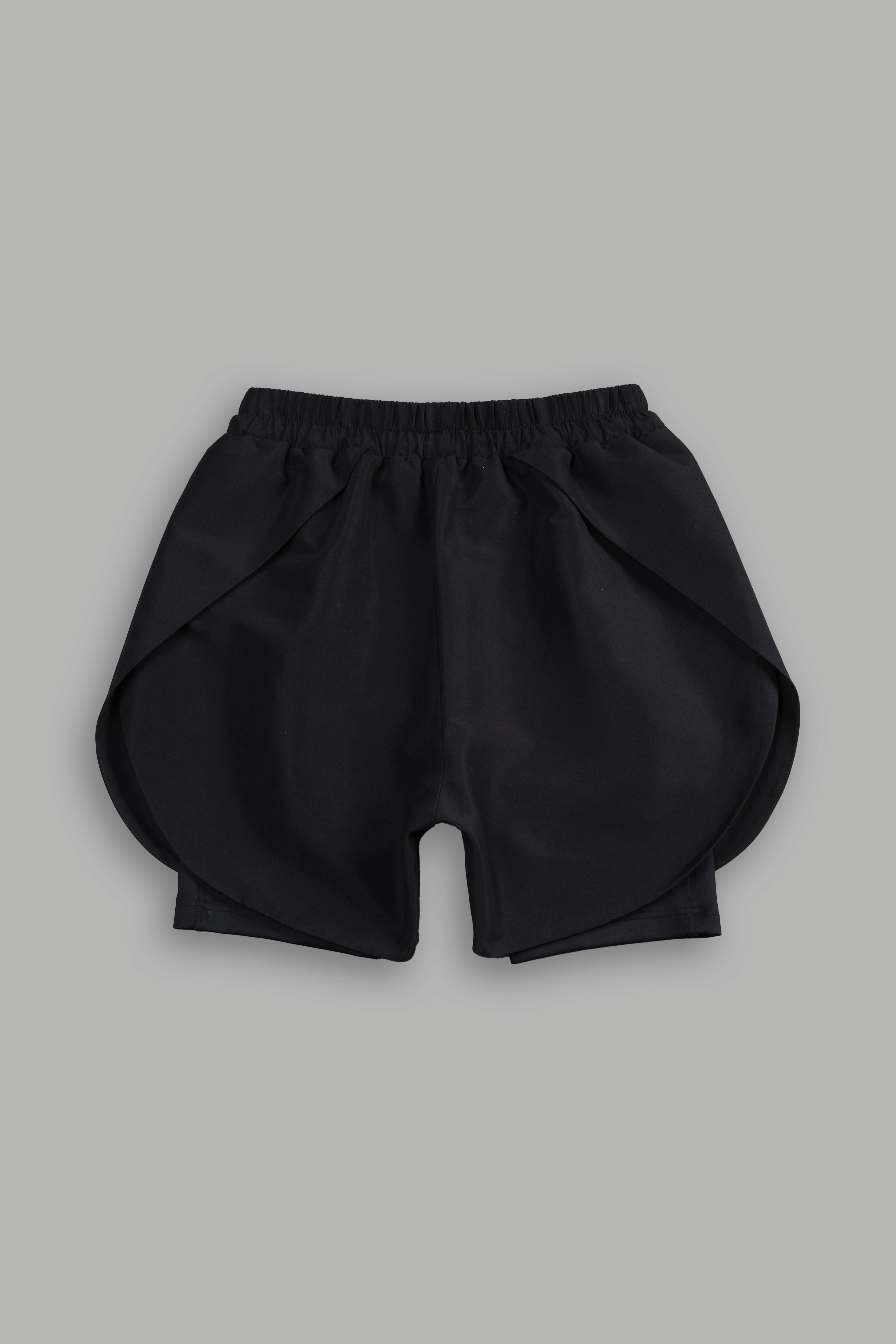 Forged From Iron Phantom Compression Shorts in Black