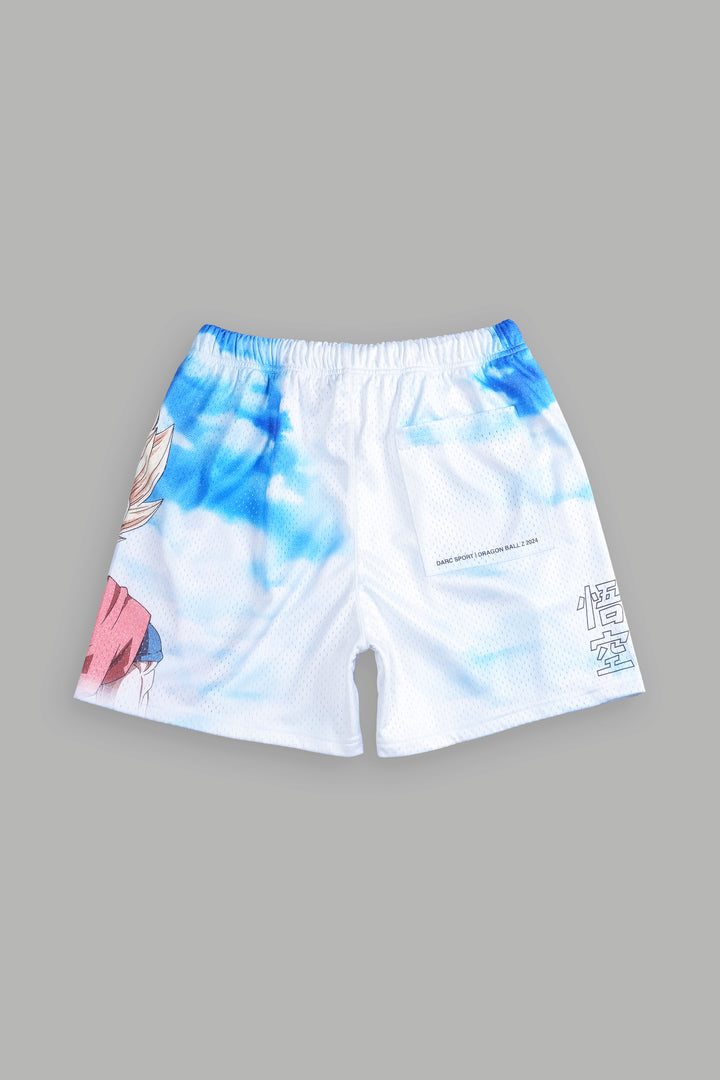 Goku Mesh Shorts in Cream