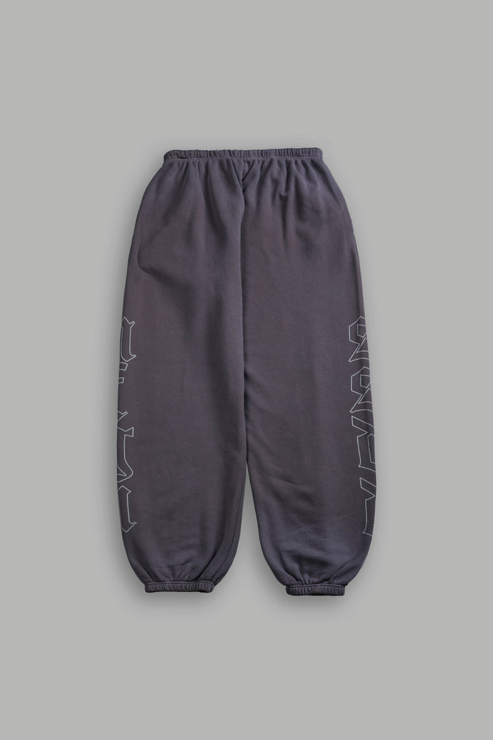 Our Mantra V2 Lightweight Lounger Sweat Pants in Wolf Gray Drift Wash