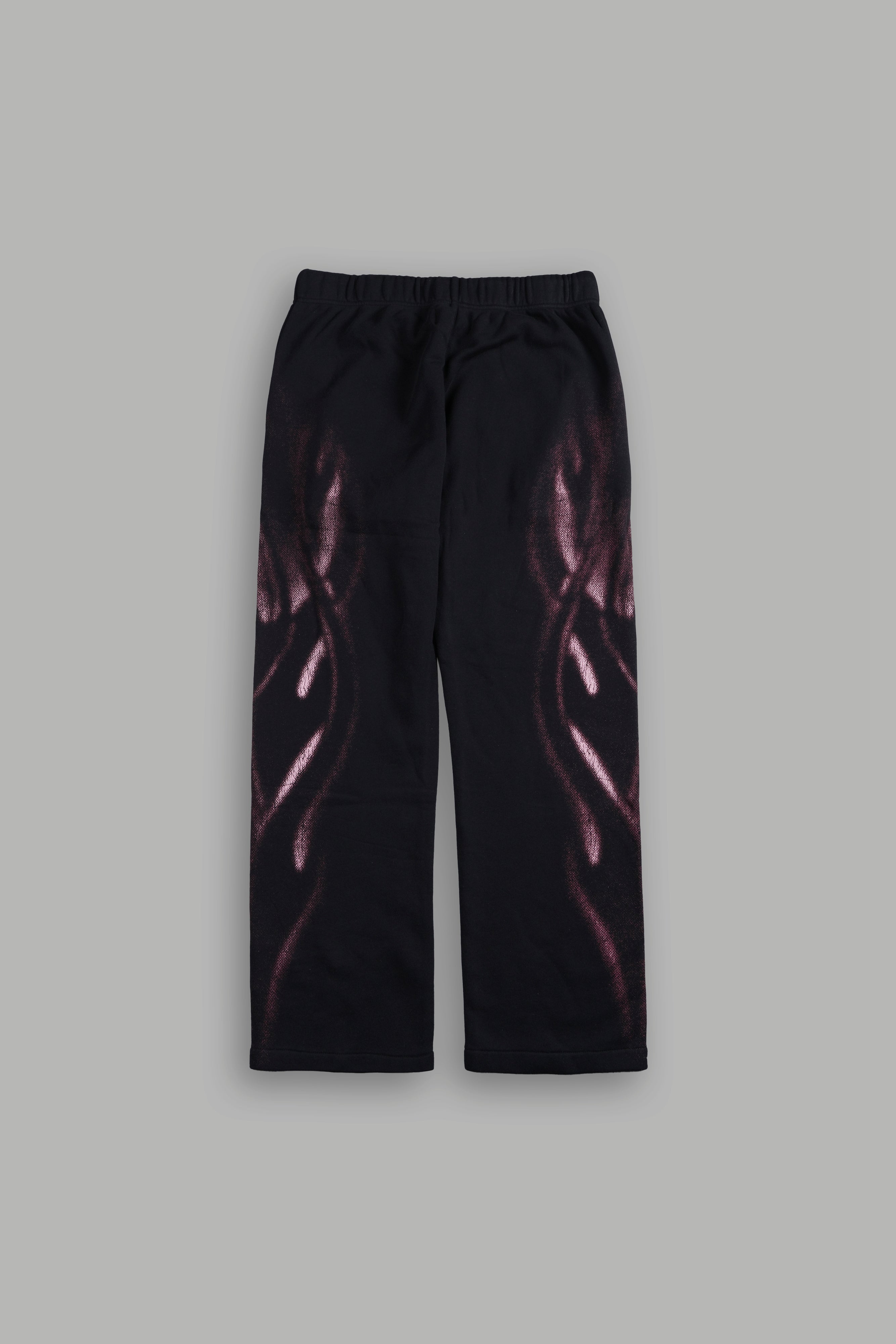 Dark Flame Bigelow Sweat Pants in Black