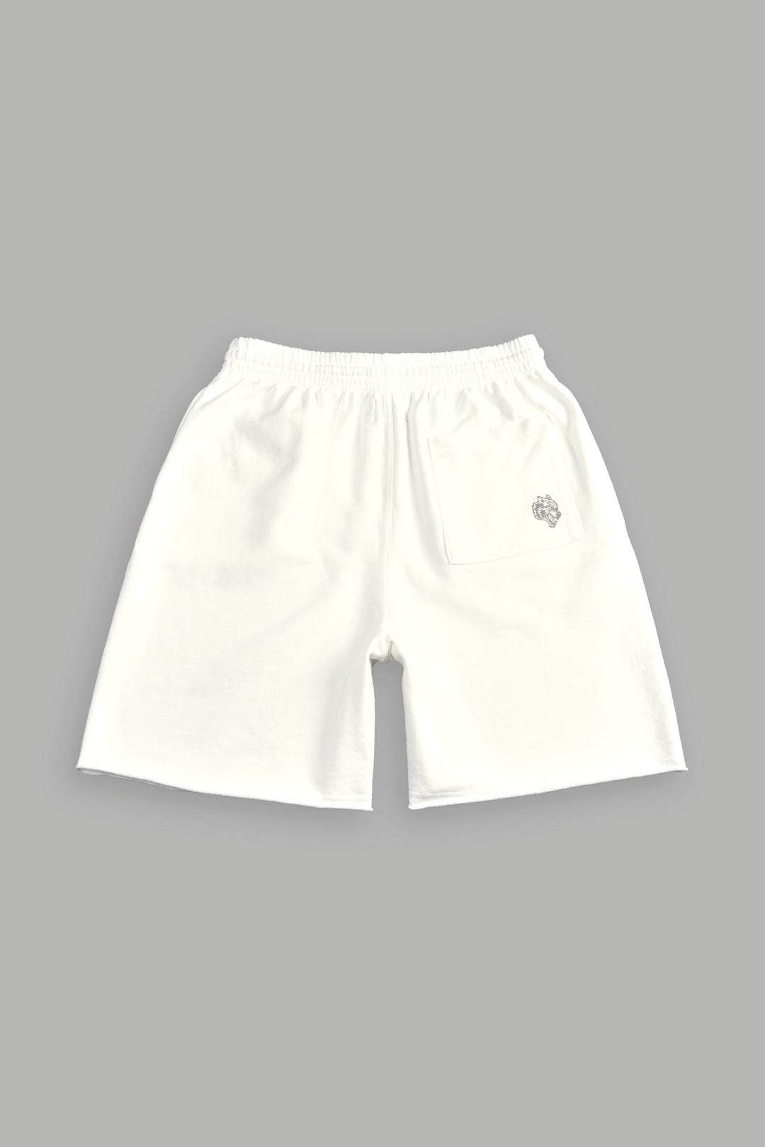 Darc Wandering Grunge Brock Sweat Shorts in Cream